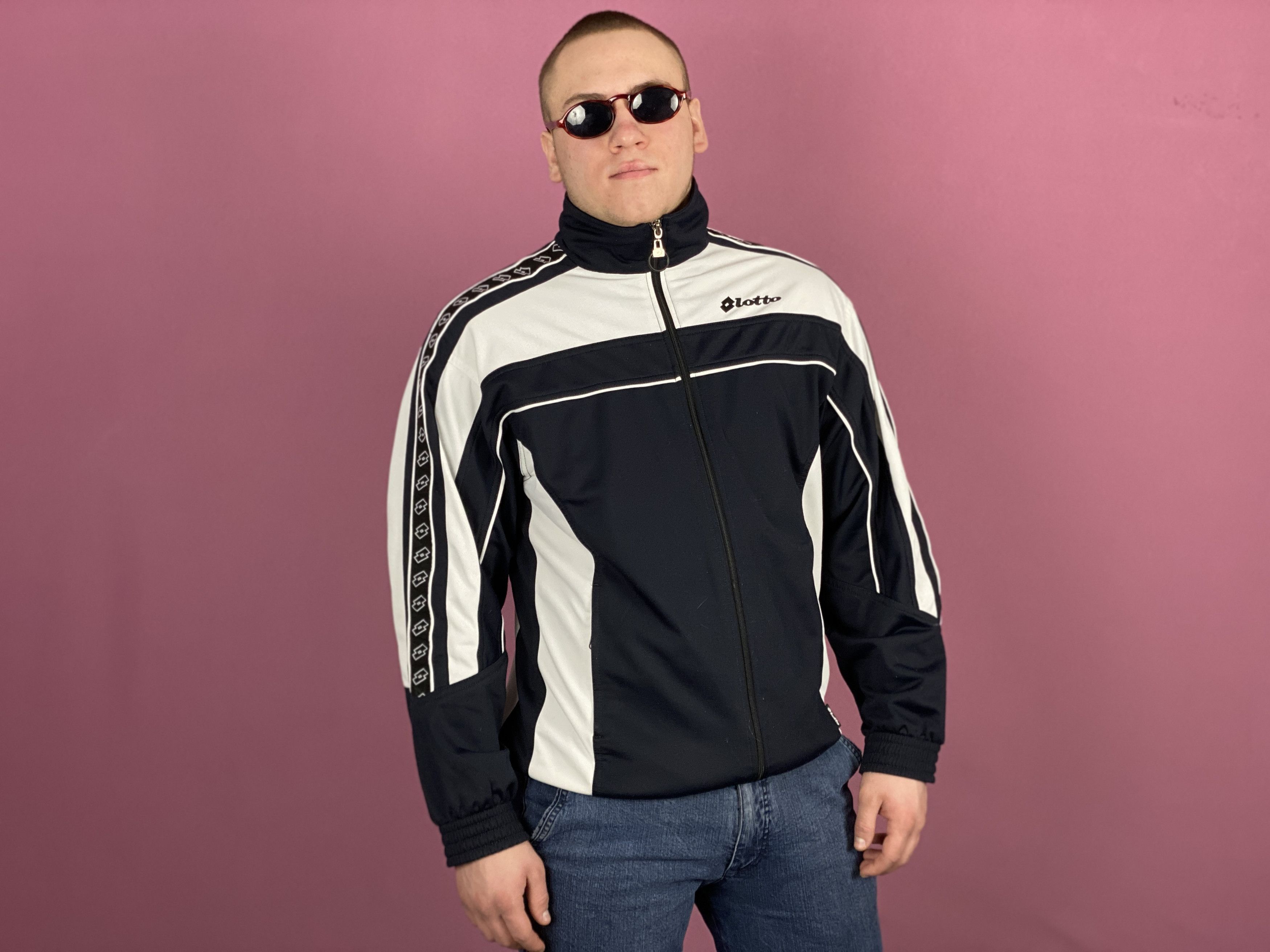 Lotto Sport × Vintage Lotto Vintage Men's Track Jacket - L Size US L / EU 52-54 / 3 - 4 Thumbnail