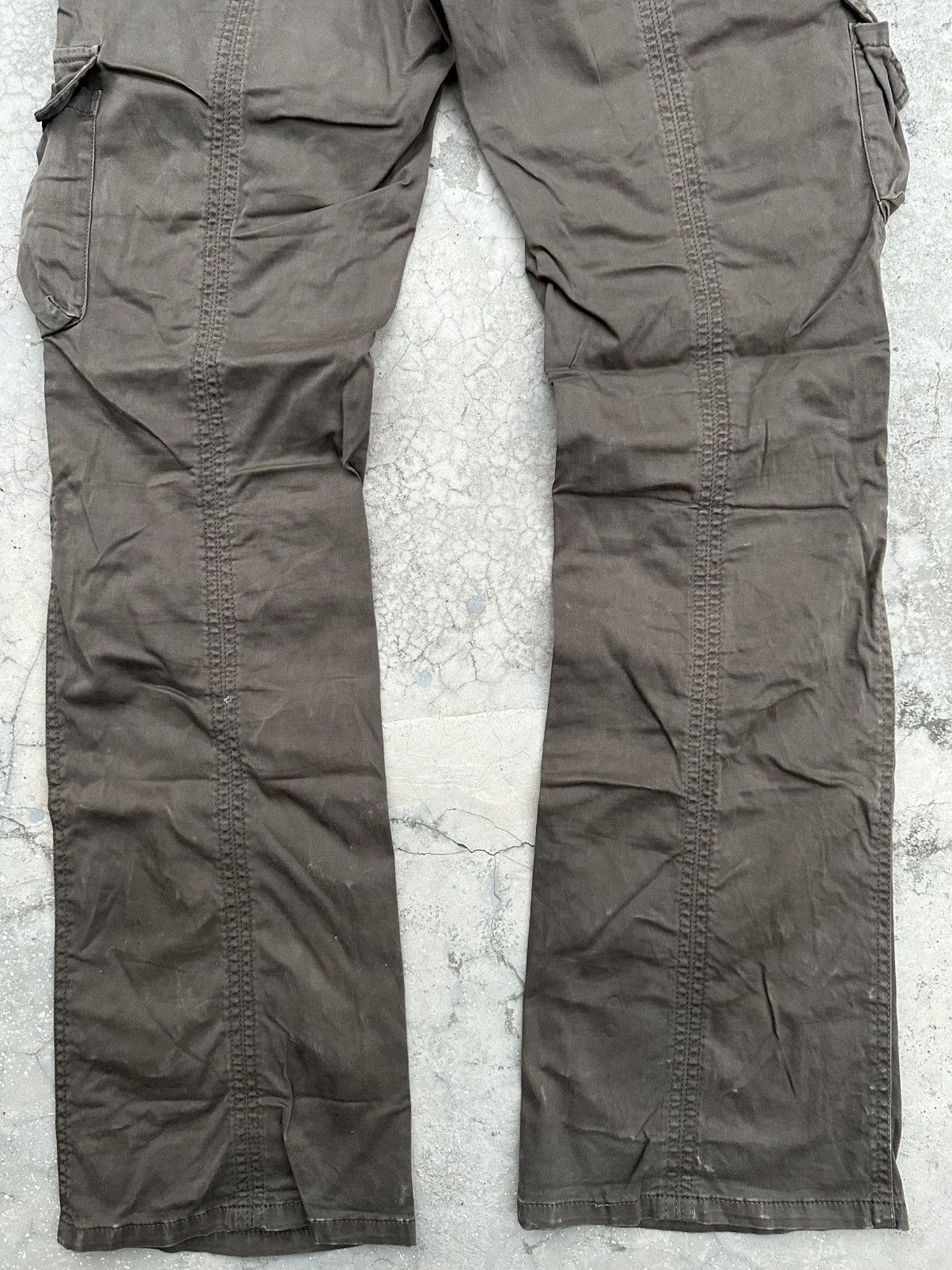 Tete Homme Vintage Tete Homme Bondage Cargo Trouser Pants Size US 34 / EU 50 - 17 Thumbnail