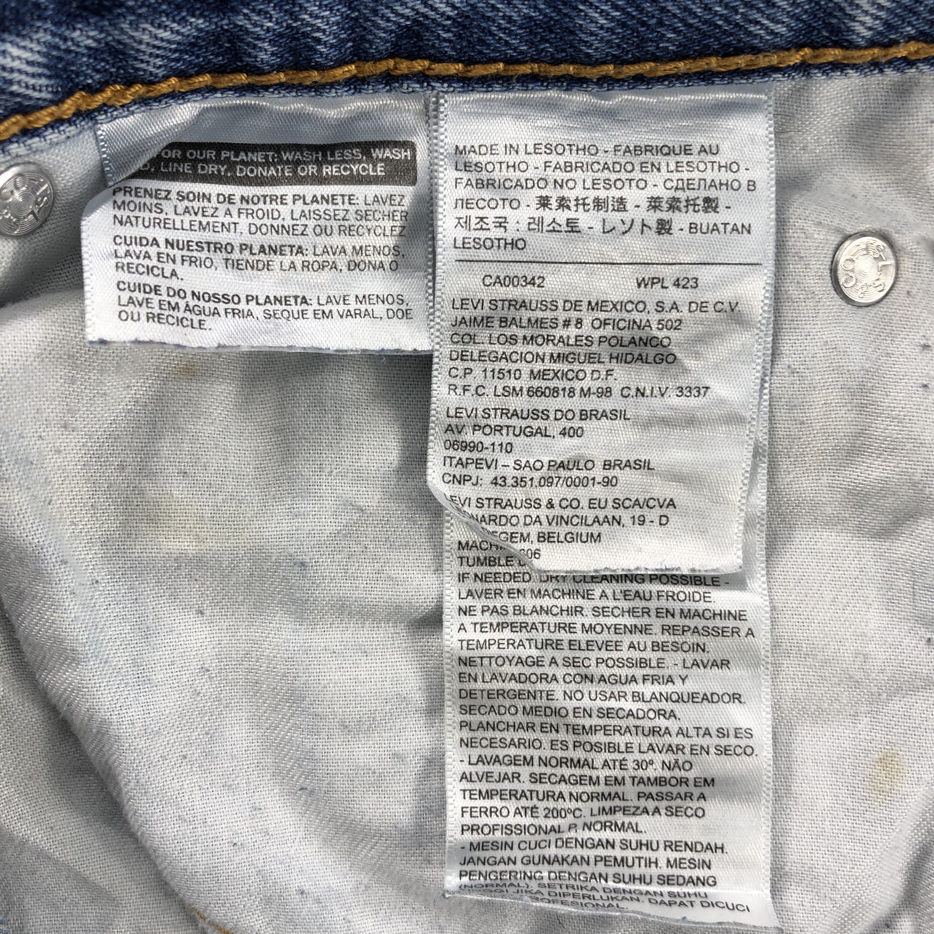 Levi's × Vintage Vintage Blue Wash Levis 505 Jeans-JM1955 Size US 31 - 10 Thumbnail