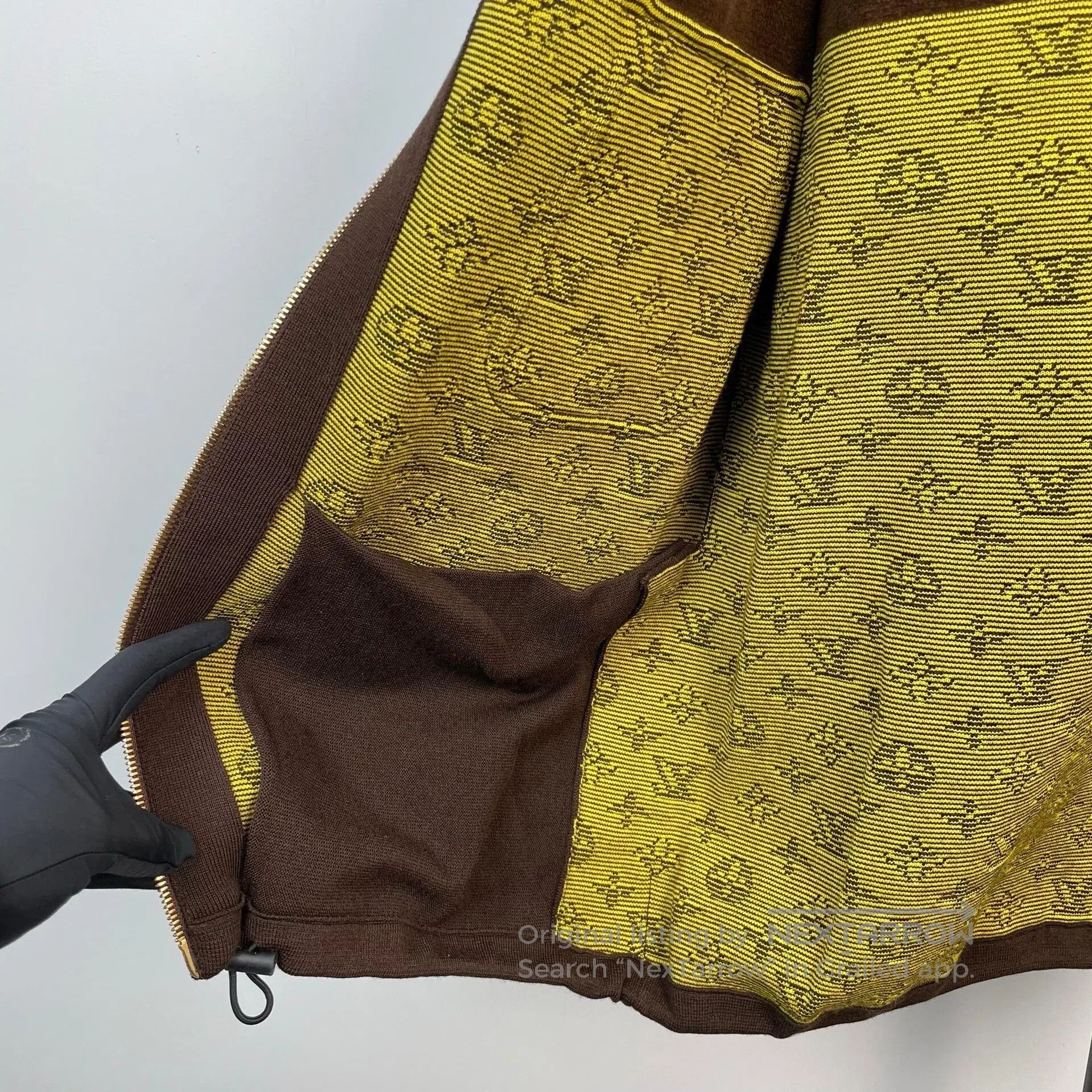 Louis Vuitton Louis Vuitton Fleece Lined Camo Print Jacket Cardigan| Size US XXS / EU 40 - 3 Thumbnail