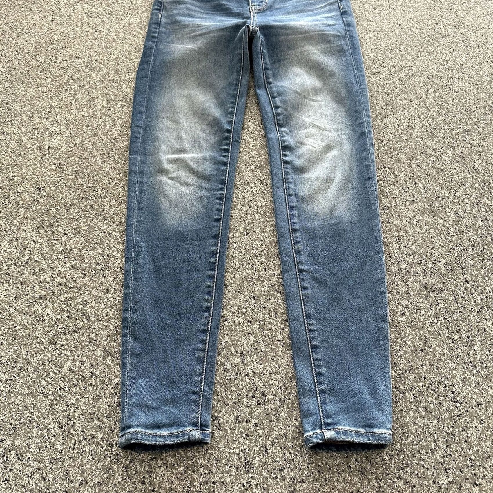 American Eagle Outfitters American Eagle Outfitters Jeans Women’s 0 X-Short 24x25 High Rise Jegging Stretch Denim Blue 5-Pocket Regular Womens Size 42" / US 20 - 2 Thumbnail