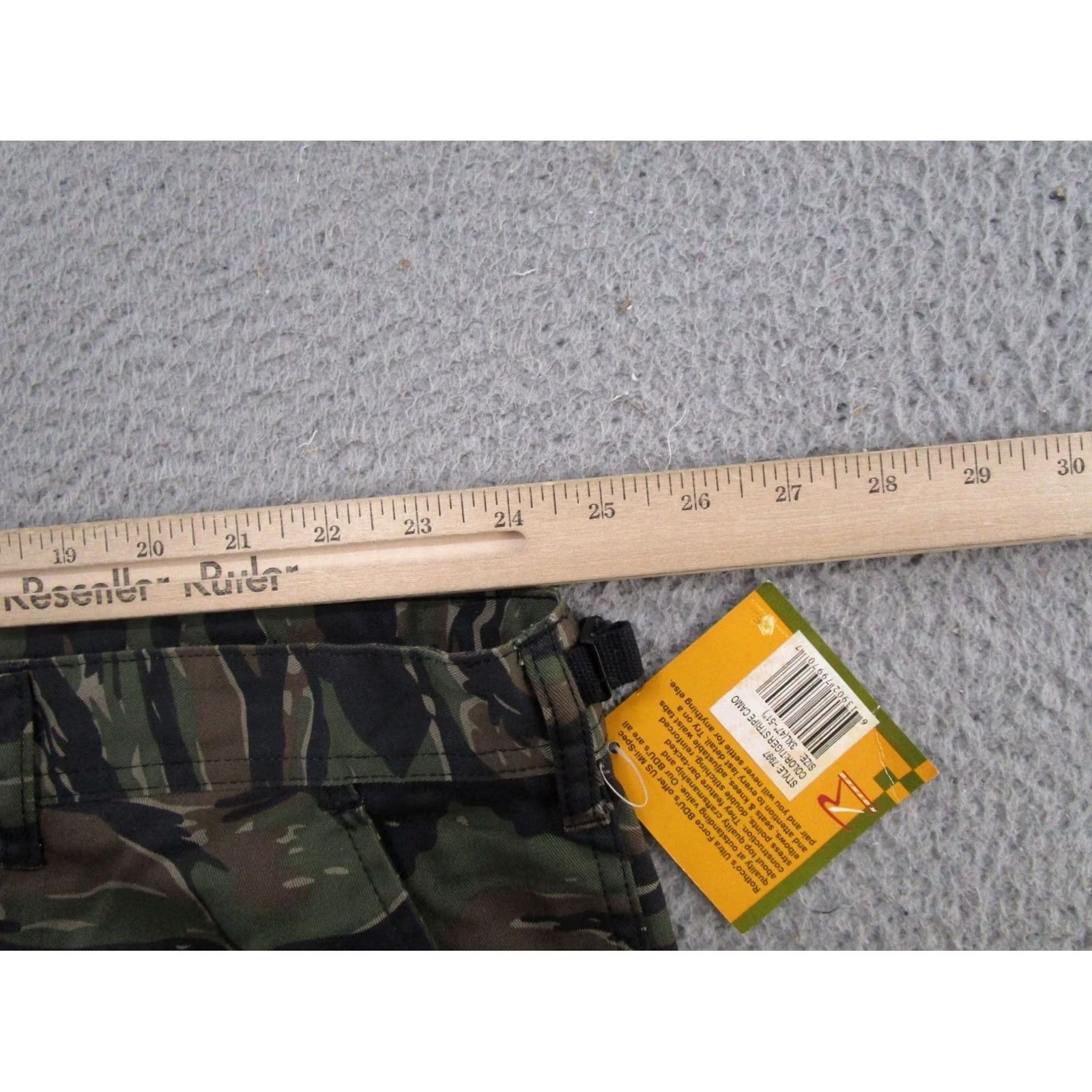 Rothco Rothco Military Tiger Stripe Camo Pants Mens 3XL (50x27) NEW Size US 39 - 7 Thumbnail