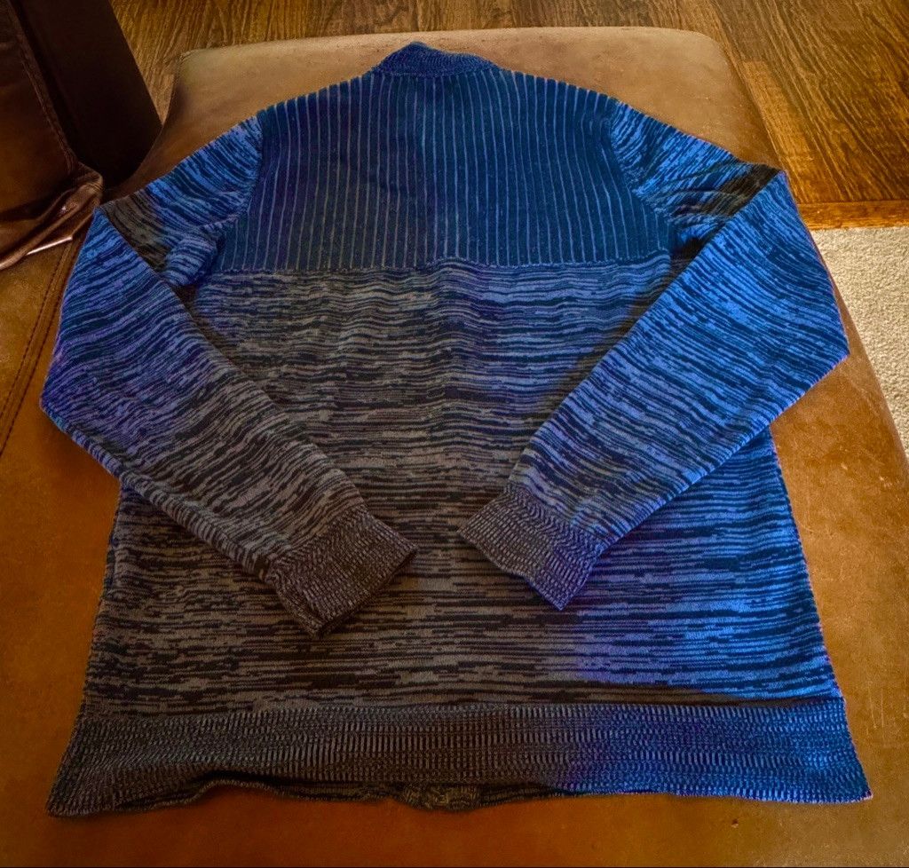 Alfani Blue Alfani Men’s Zip Up SweaterJacket Sz-S Size US S / EU 44-46 / 1 - 2 Thumbnail