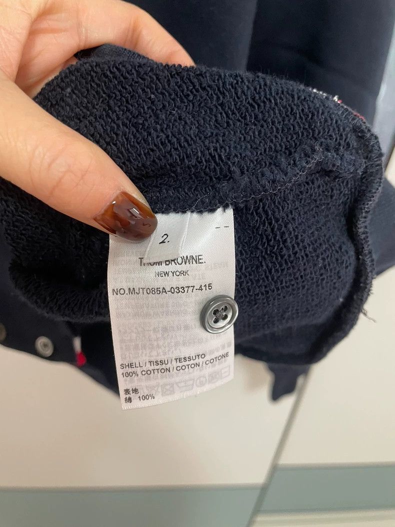 Thom Browne Thom browne Classic blue sweatshirt 2504-Nextarrow Size US M / EU 48-50 / 2 - 3 Thumbnail