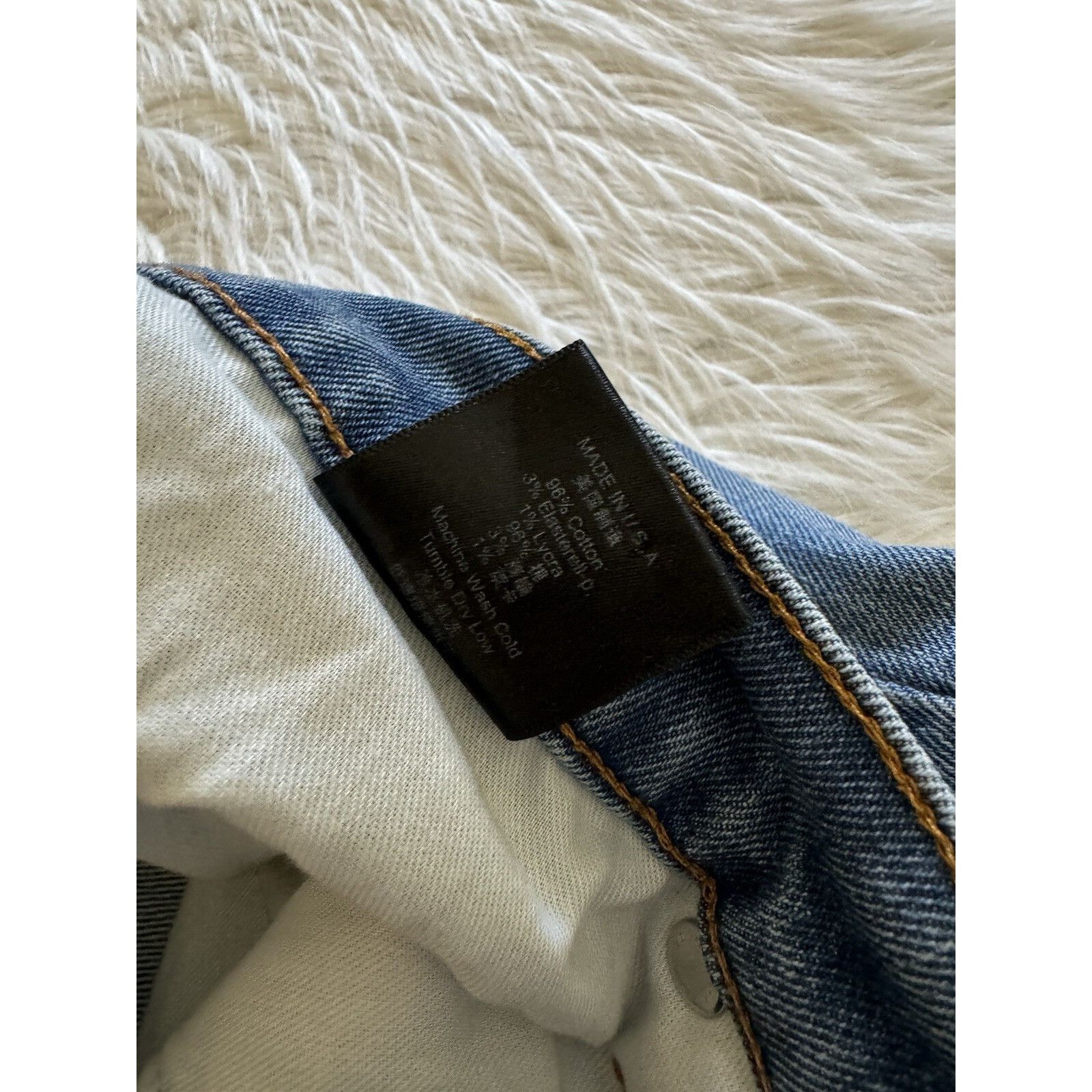 Rhude Rhude Snap Denim Jeans Distressed Indigo Blue 34 Size US 34 / EU 50 - 4 Thumbnail