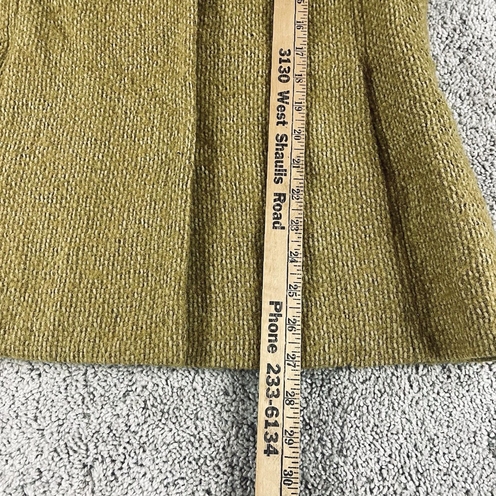 Eileen Fisher VINTAGE Eileen Fisher Jacket Women M Gold Wool Blazer Snap Knit Lined Pockets Textured Short Coat Size M / US 6-8 / IT 42-44 - 5 Thumbnail