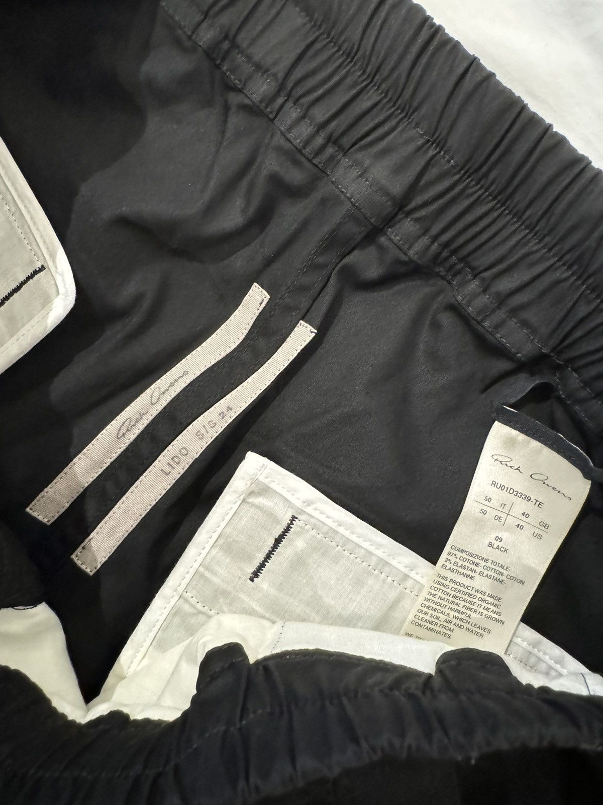 Rick Owens Rick Owens CARGOBELAS BLACK Size US 34 / EU 50 - 11 Thumbnail