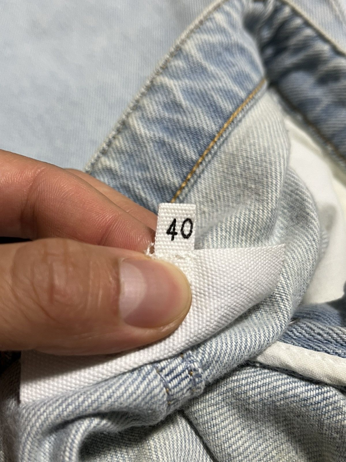 Maison Margiela Maison Margiela MM6 Flared Dirty Faded Jeans Denim Pants Size 27" / US 4 / IT 40 - 4 Thumbnail