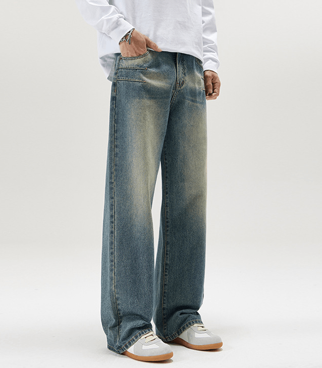 Japanese Brand × Jean American cleanfit washed straight loose jeans Size US 32 / EU 48 - 2 Thumbnail