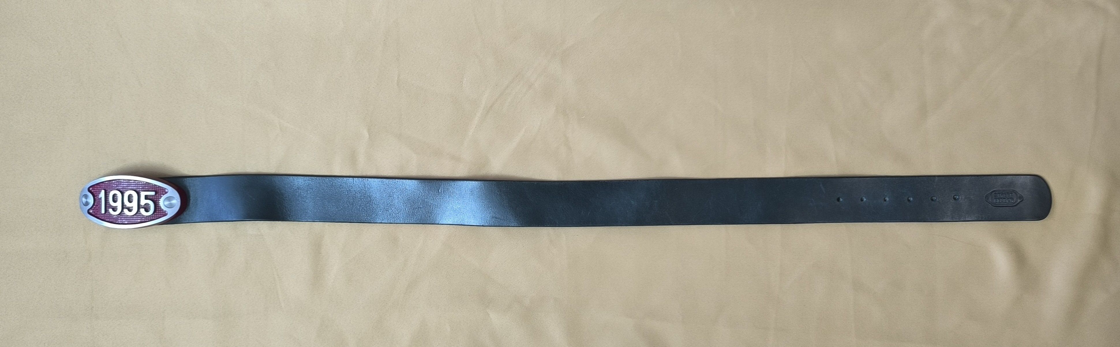 Other Streetbelt.ch Swiss Hydrant Plate Leather Belt Industrial Size ONE SIZE - 2 Thumbnail