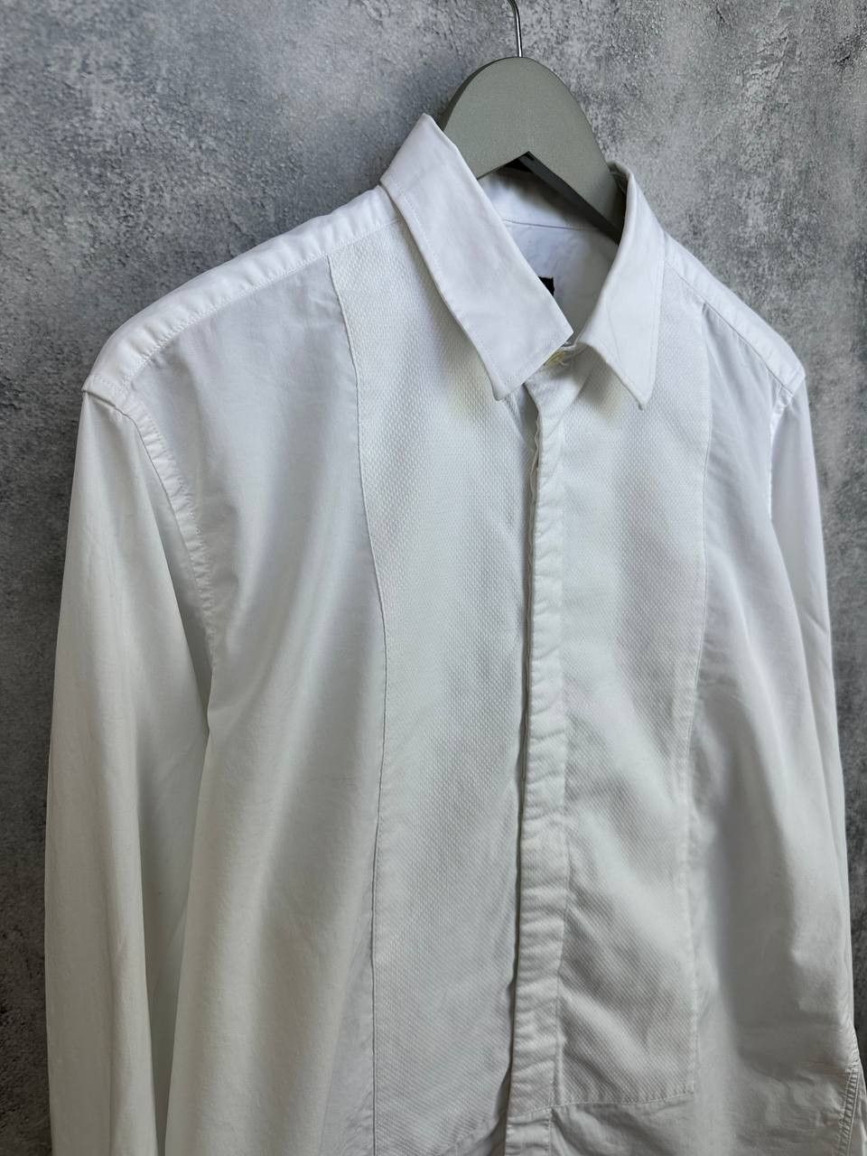 New & Lingwood New & Lingwood White Formal Dress Shirt LS 100% Cotton Size US L / EU 52-54 / 3 - 3 Thumbnail