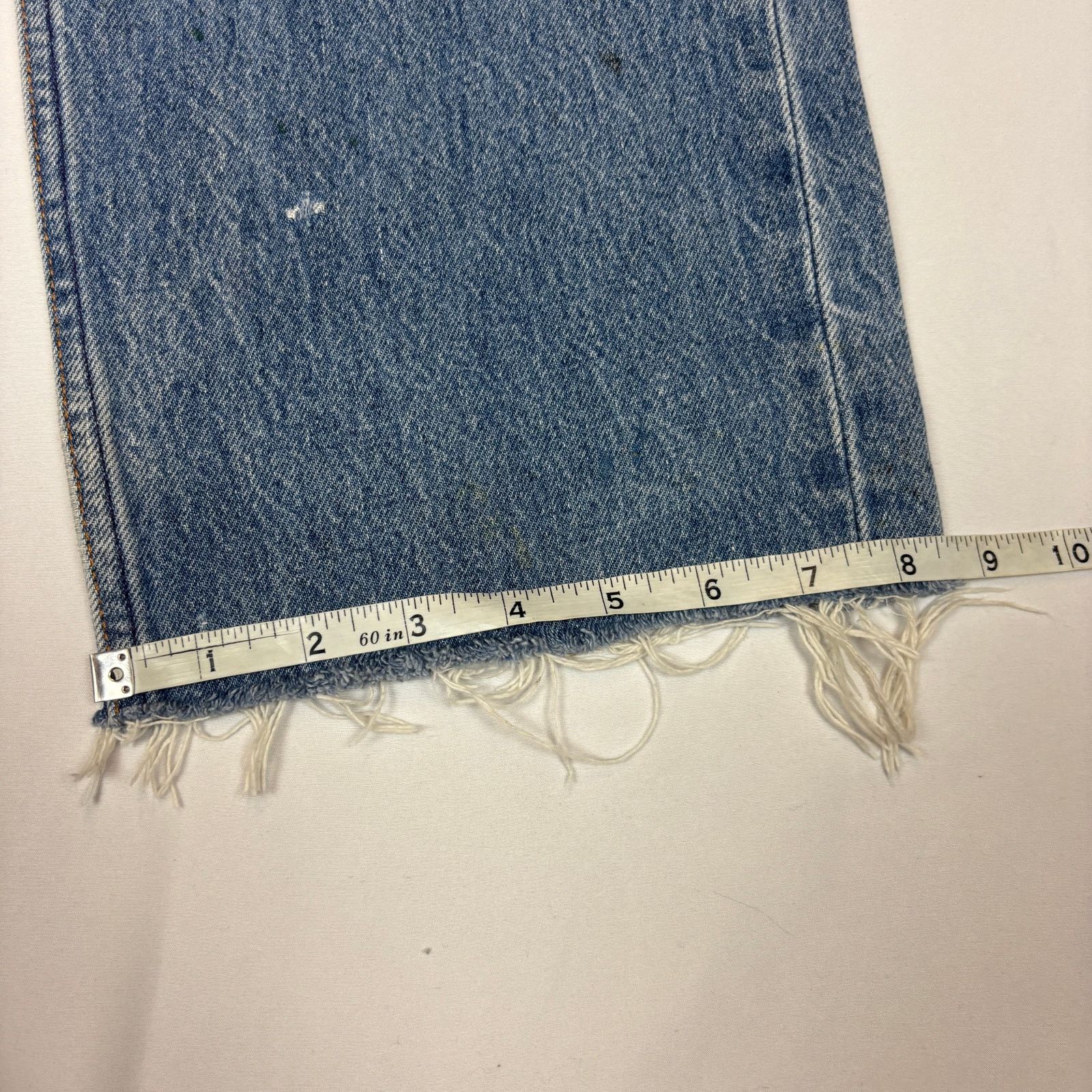 Levi's Vintage 90s Levi's 501 Straight Leg Jeans USA 35x28.5 Size US 35 - 9 Thumbnail