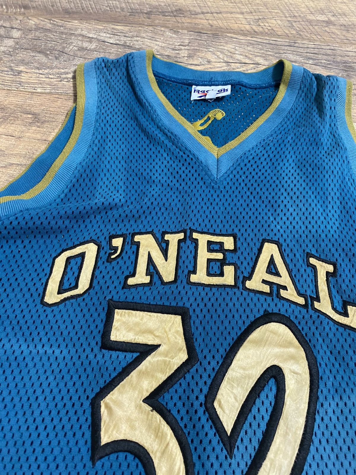 Reebok 90s Reebok Shaq O'Neal #32 Sun Faded Mesh Jersey M Size US M / EU 48-50 / 2 - 3 Thumbnail