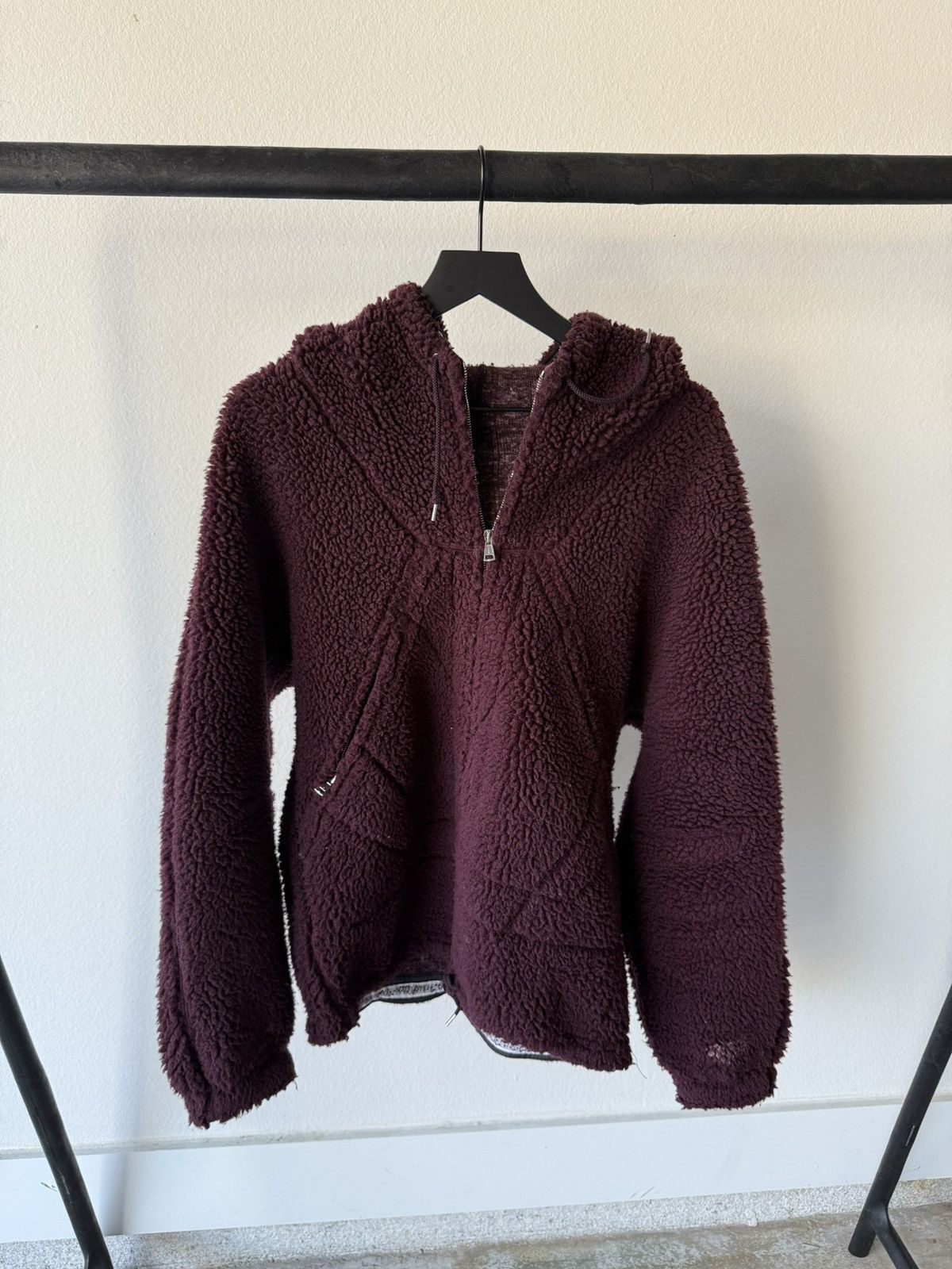 Number (N)ine Number (N)ine AW09 Paneled Zip Up Fleece Jacket Size US M / EU 48-50 / 2 - 2 Thumbnail