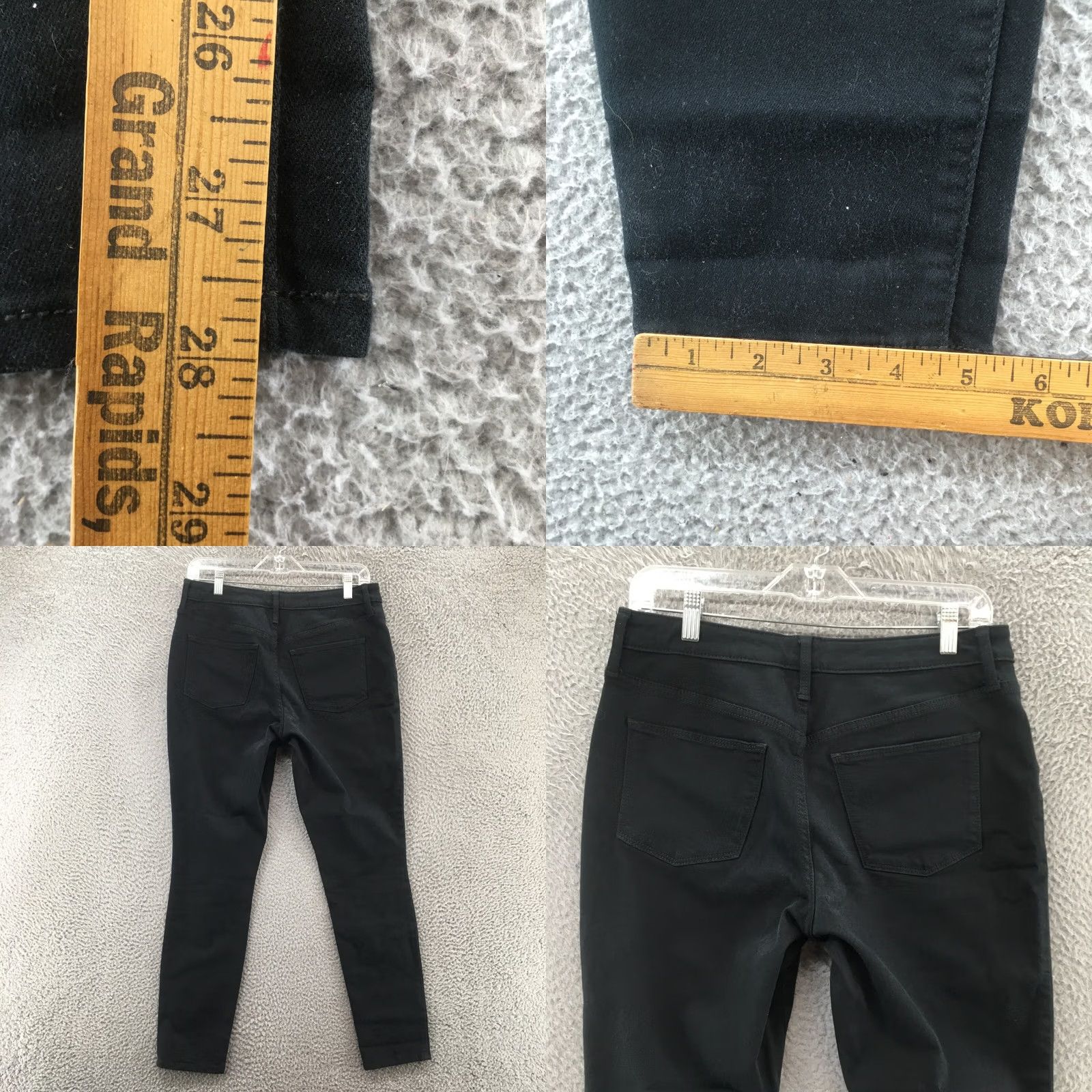 Vintage Universal Thread Skinny Jeans Womens 8/29 Black Denim Mid Rise Jeans Mens Womens? Size 30" / US 8 / IT 44 - 8 Thumbnail
