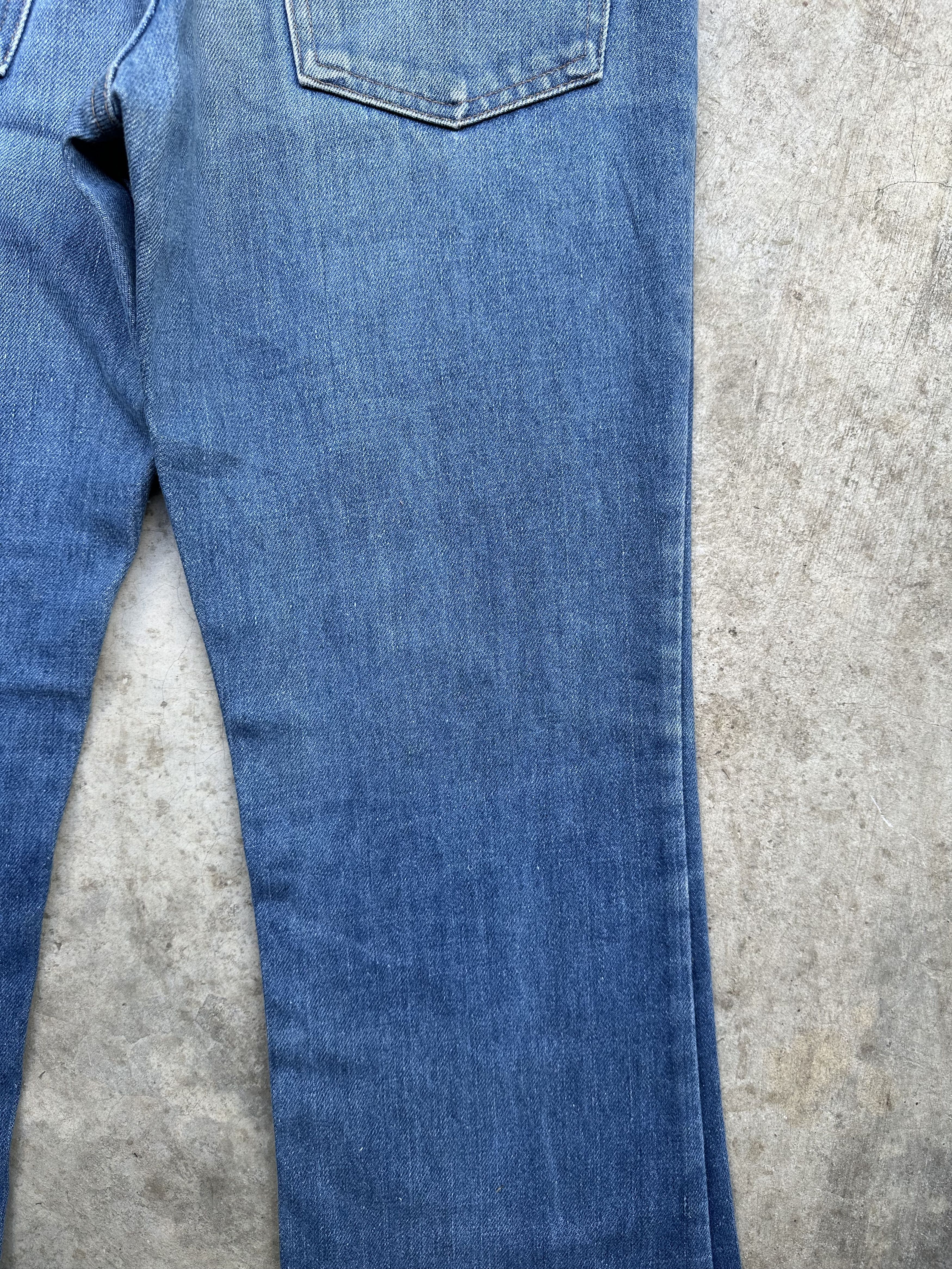 Levi's Rare!! 70s 646 Orange Tab Talon 42 Flare Bell Bottom Jeans Size US 32 / EU 48 - 21 Thumbnail
