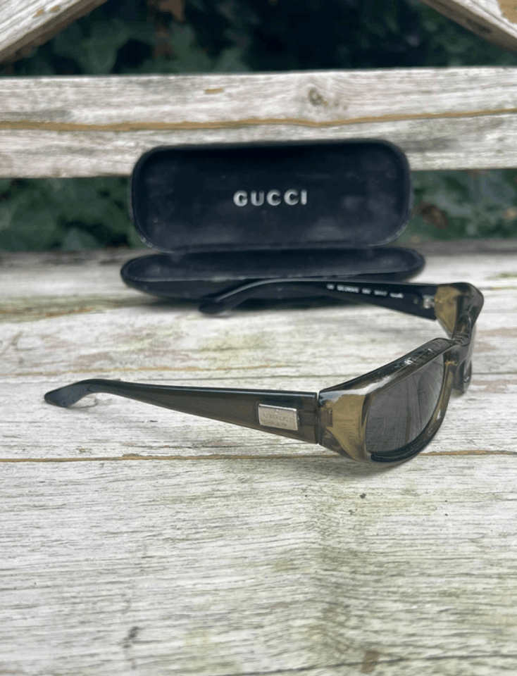 Gucci Gucci Sunglasses GG2454 Silver Vintage Tom Ford Rare Iconic Size ONE SIZE - 4 Thumbnail