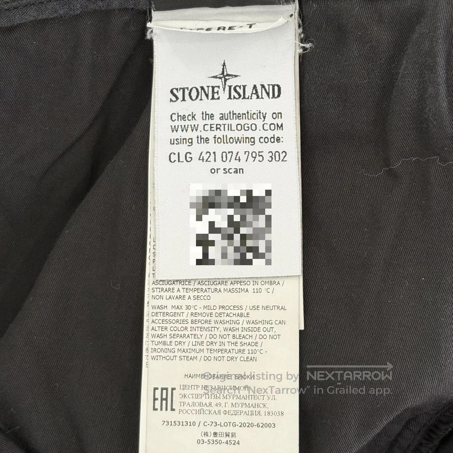 Stone Island STONE ISLAND Logoed Double-Pocket Workwear Long Pants Size US 38 / EU 54 - 4 Thumbnail