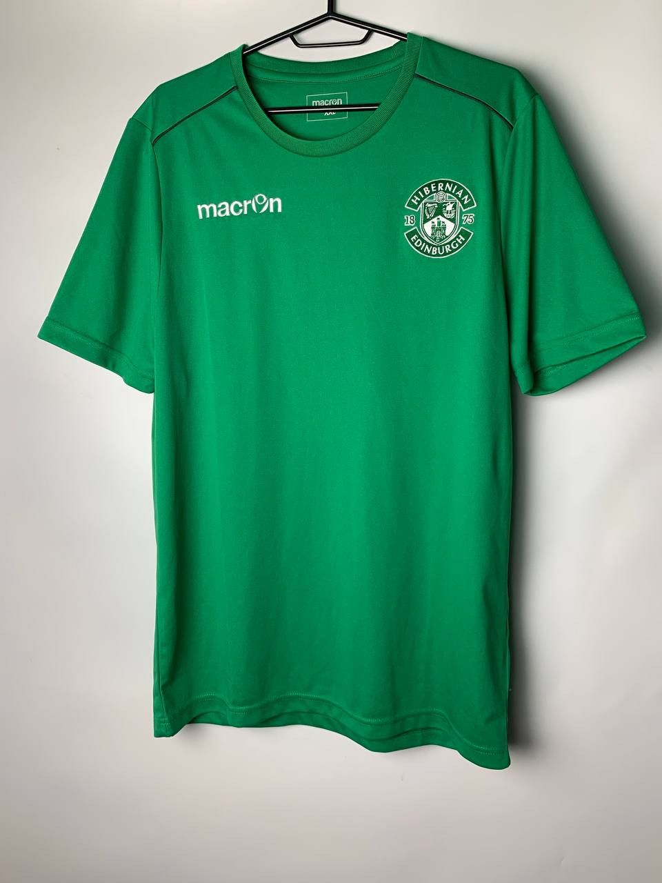 Macron 2017-18 Hibernian Macron Training Shirt Soccer Jersey Size US XXL / EU 58 / 5 - 1 Thumbnail