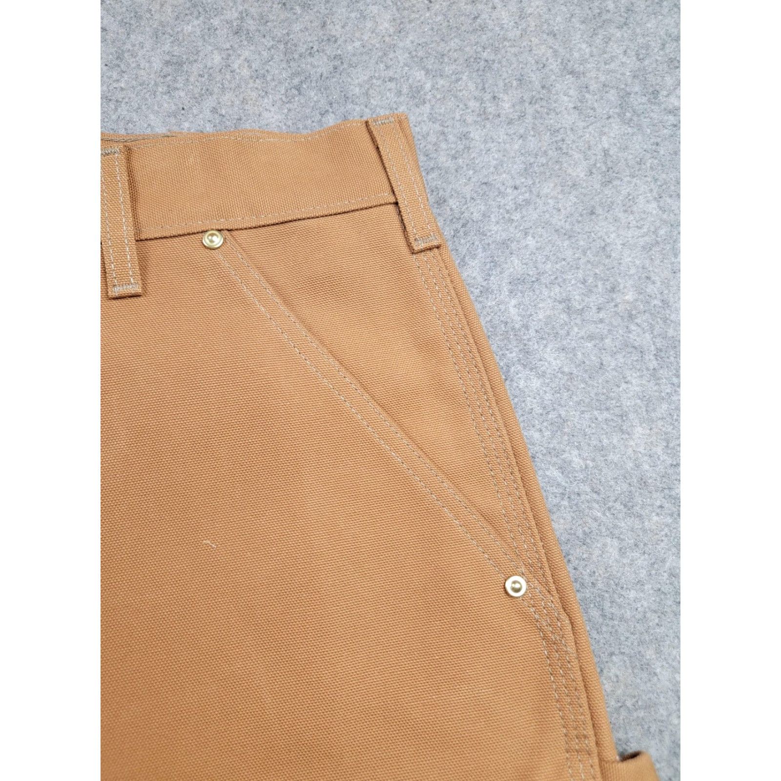 Carhartt Carhartt Pants Mens 40x34 Brown Loose Fit Double Front Utility Workwear USA Size US 40 / EU 56 - 3 Thumbnail