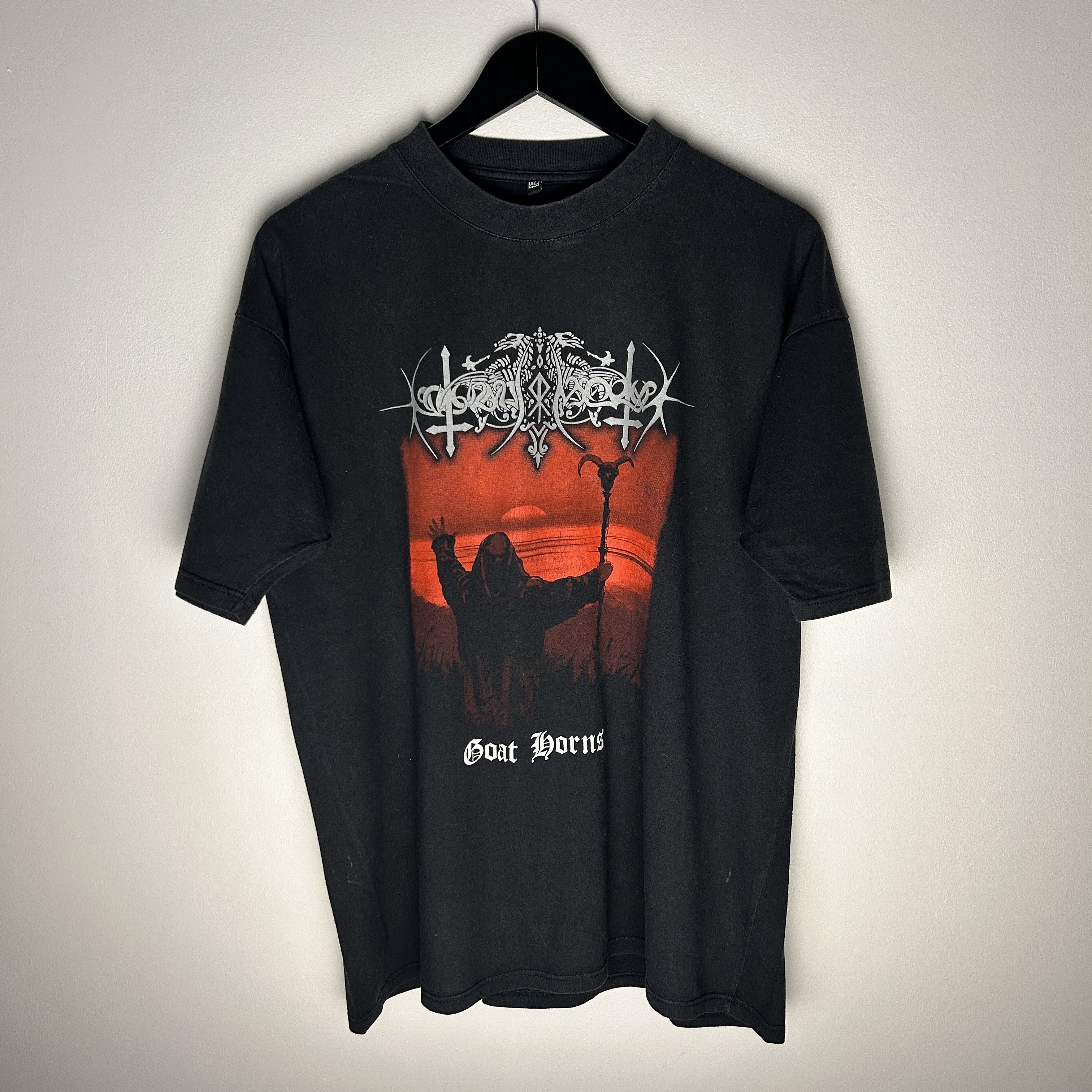 Band Tees Vintage Nokturnal Mortum Goat Horns 1997 Band T-shirt Size US XL / EU 56 / 4 - 1 Thumbnail