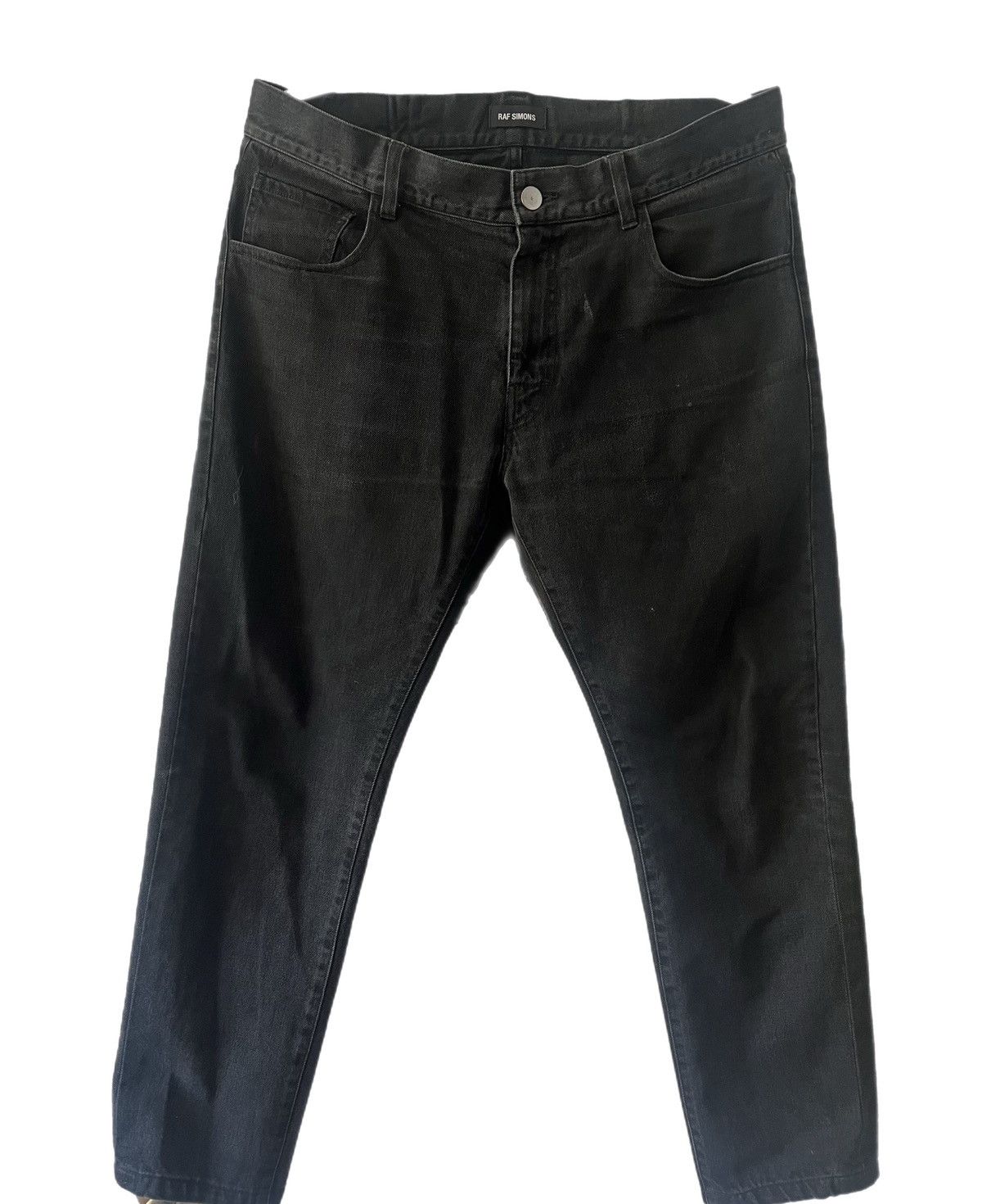 Raf Simons Raf Simons Black Denim Size US 32 / EU 48 - 1 Thumbnail