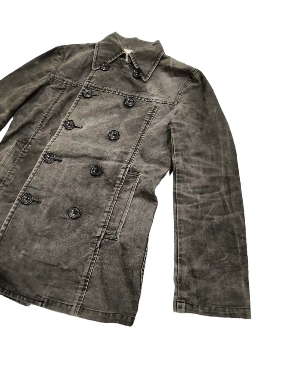 The Difference The Difference Rupert Double Breasted Denim Jacket StoneWash Size US M / EU 48-50 / 2 - 5 Thumbnail