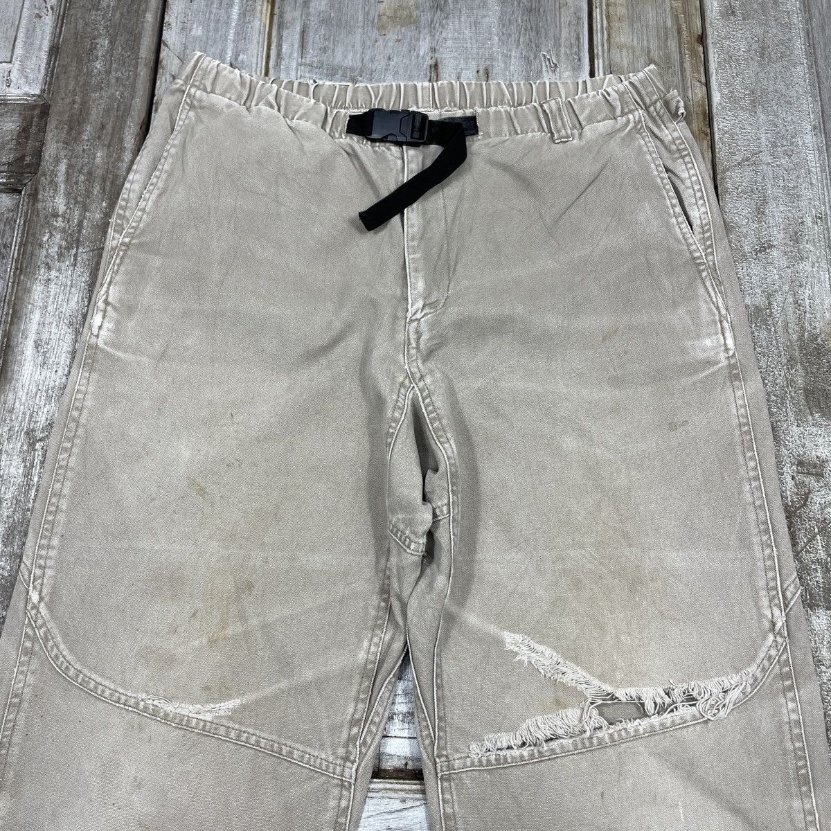Carhartt Vintage Y2K Coleman Distressed Pants Size US 33 - 3 Thumbnail