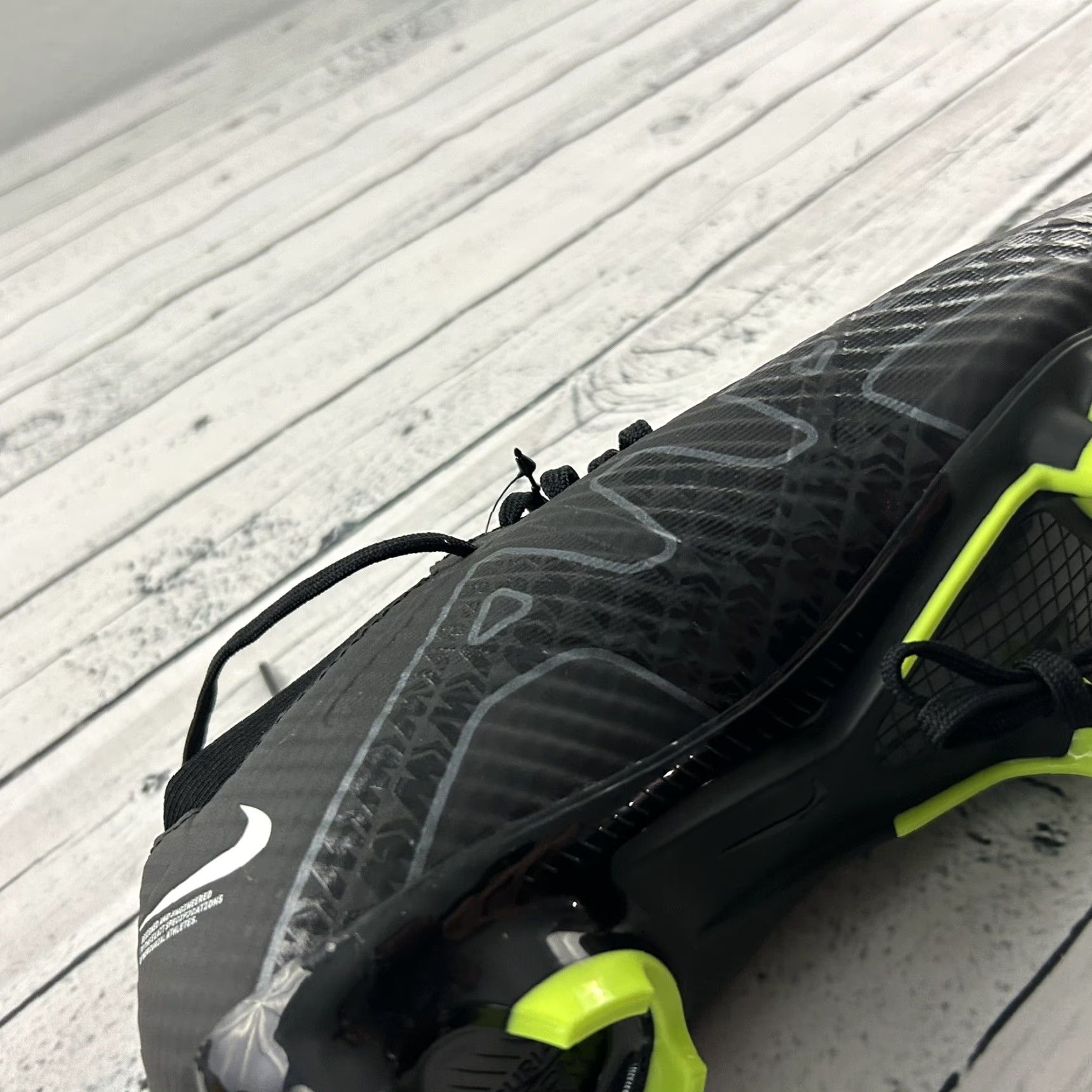 Nike Nike Zoom Superfly 9 Academy FG/MG Black Soccer Cleats Men 7.5 W 9 Nike Zoom Superfly FG/MG Black Cleats Mens Size 7.5 40.5 EU 7.5 US Size ONE SIZE - 5 Thumbnail