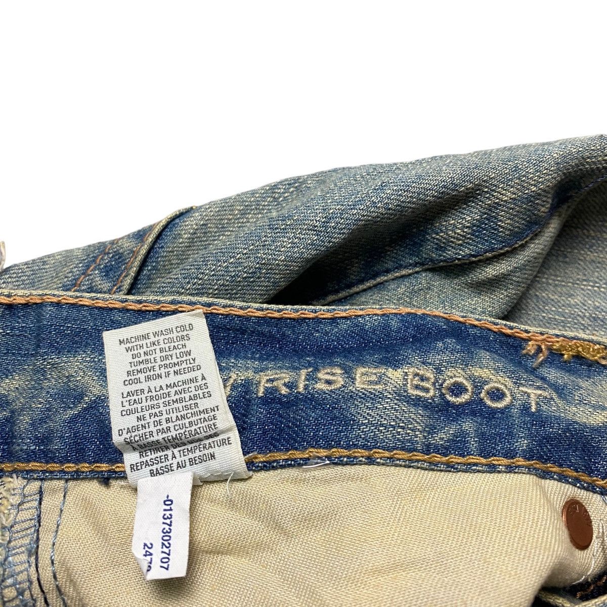 20471120 × American Eagle Outfitters American Eagle Vintage Mudmax Distressed Jeans Size US 29 - 7 Thumbnail