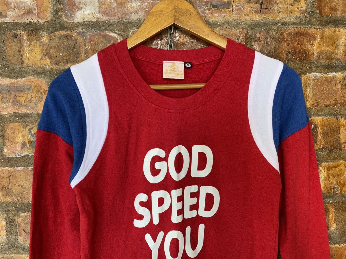 Japanese Brand 90s Kishidenne Wrerutogood God Speed You poem Size S / US 4 / IT 40 - 3 Thumbnail
