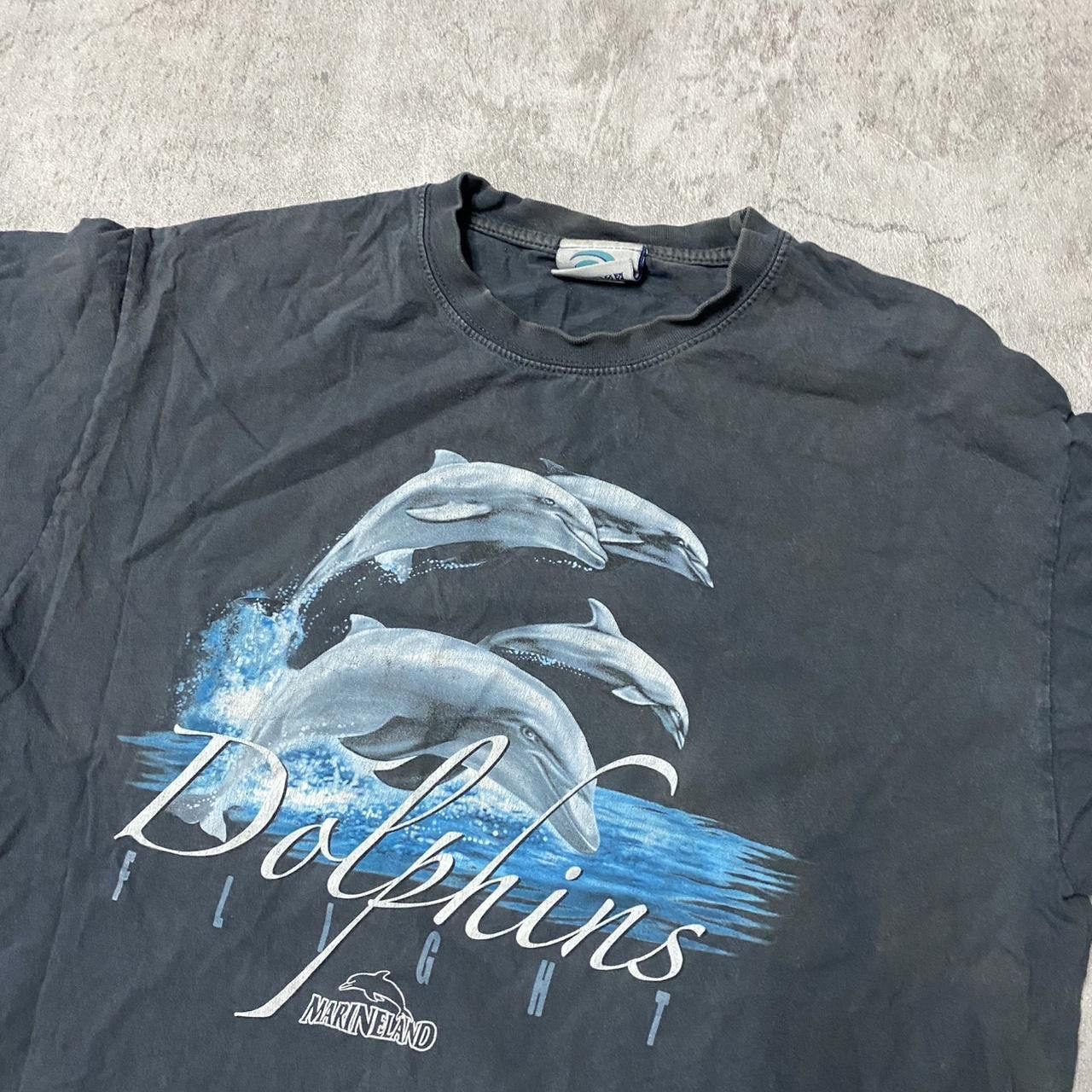Other 1990s Dolphins Flight graphic tee, black and blue, Size US M / EU 48-50 / 2 - 2 Thumbnail