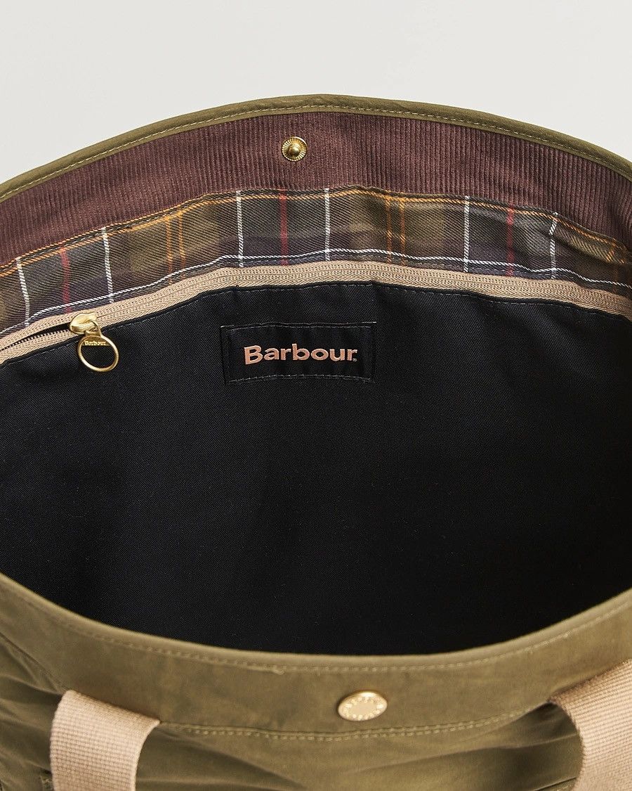 Barbour NWT Barbour Transport 3‑Way Tote/Backpack Bag – Olive Green Size ONE SIZE - 9 Thumbnail
