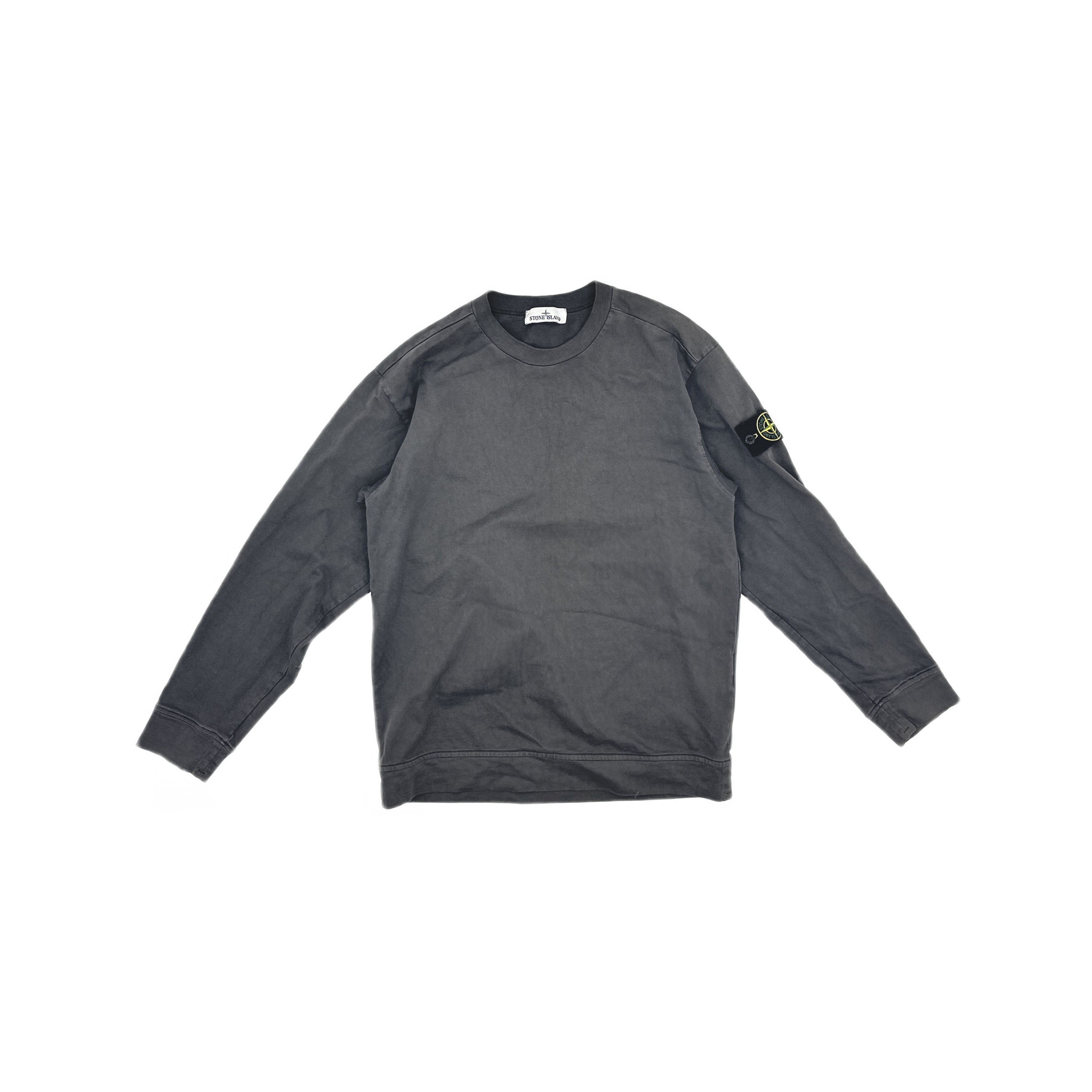 Stone Island Stone Island Garment Dyed Crewneck Sweatshirt Size M Size US M / EU 48-50 / 2 - 1 Thumbnail