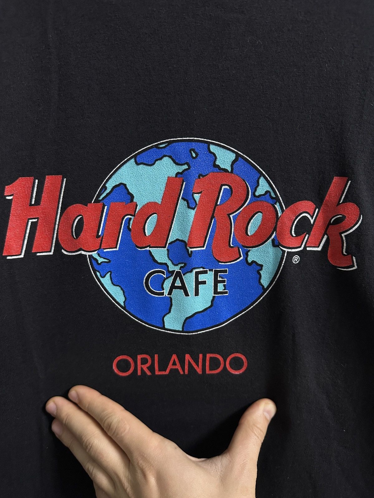 Hard Rock Cafe Rare Vintage T-Shirt Hard Rock Cafe Orlando 90’s Size M. Size US M / EU 48-50 / 2 - 2 Thumbnail