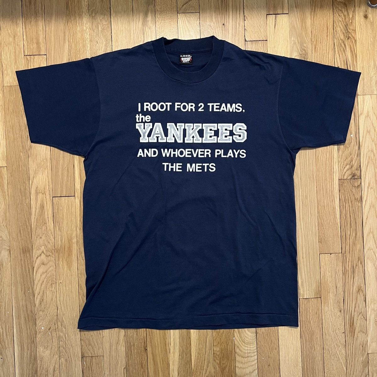 Other Yankees Mets Subway Series Vintage T Shirt XL Navy Size US XL / EU 56 / 4 - 1 Thumbnail