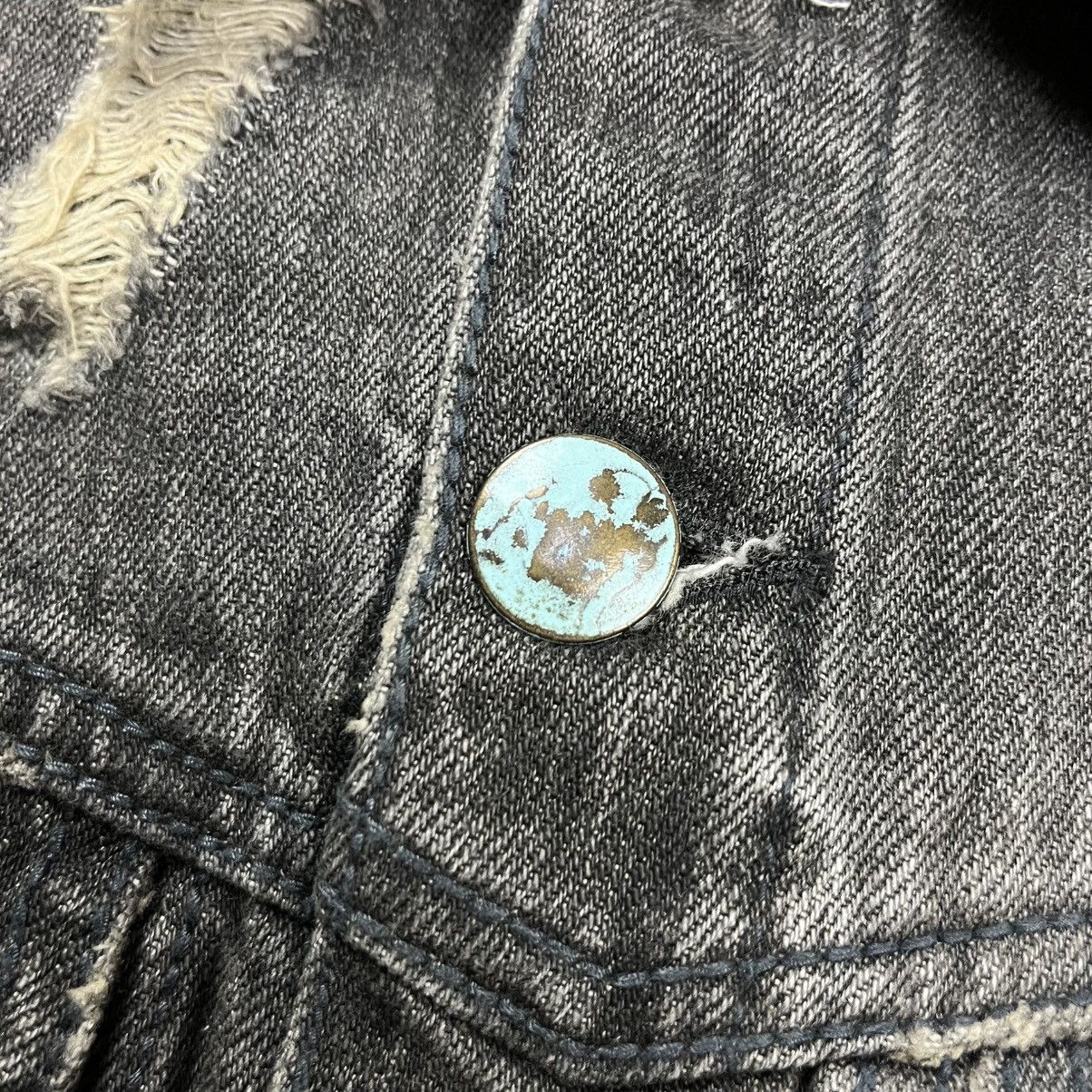 Japanese Brand 2000s GOA - Distressed Denim Jacket Size US M / EU 48-50 / 2 - 9 Thumbnail