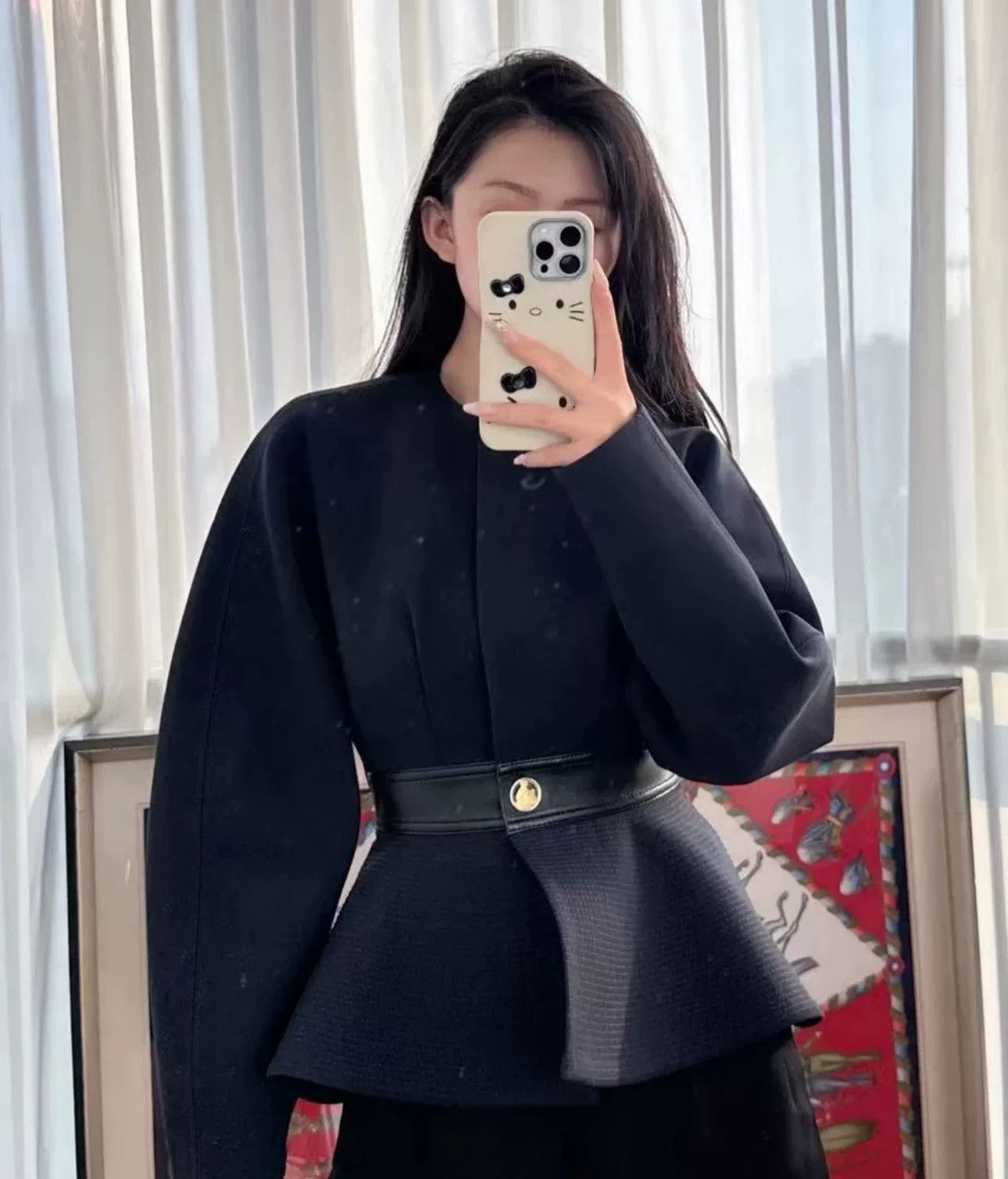 Lanvin LANVIN Women's Dark Blue Coat Size M / US 6-8 / IT 42-44 - 1 Preview