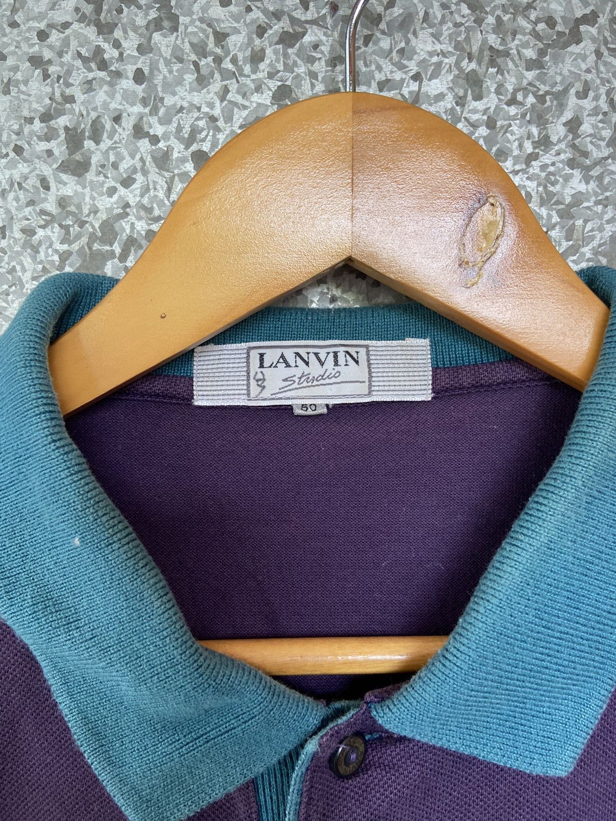 Lanvin Lanvin polo long Sleeve Size US L / EU 52-54 / 3 - 6 Thumbnail