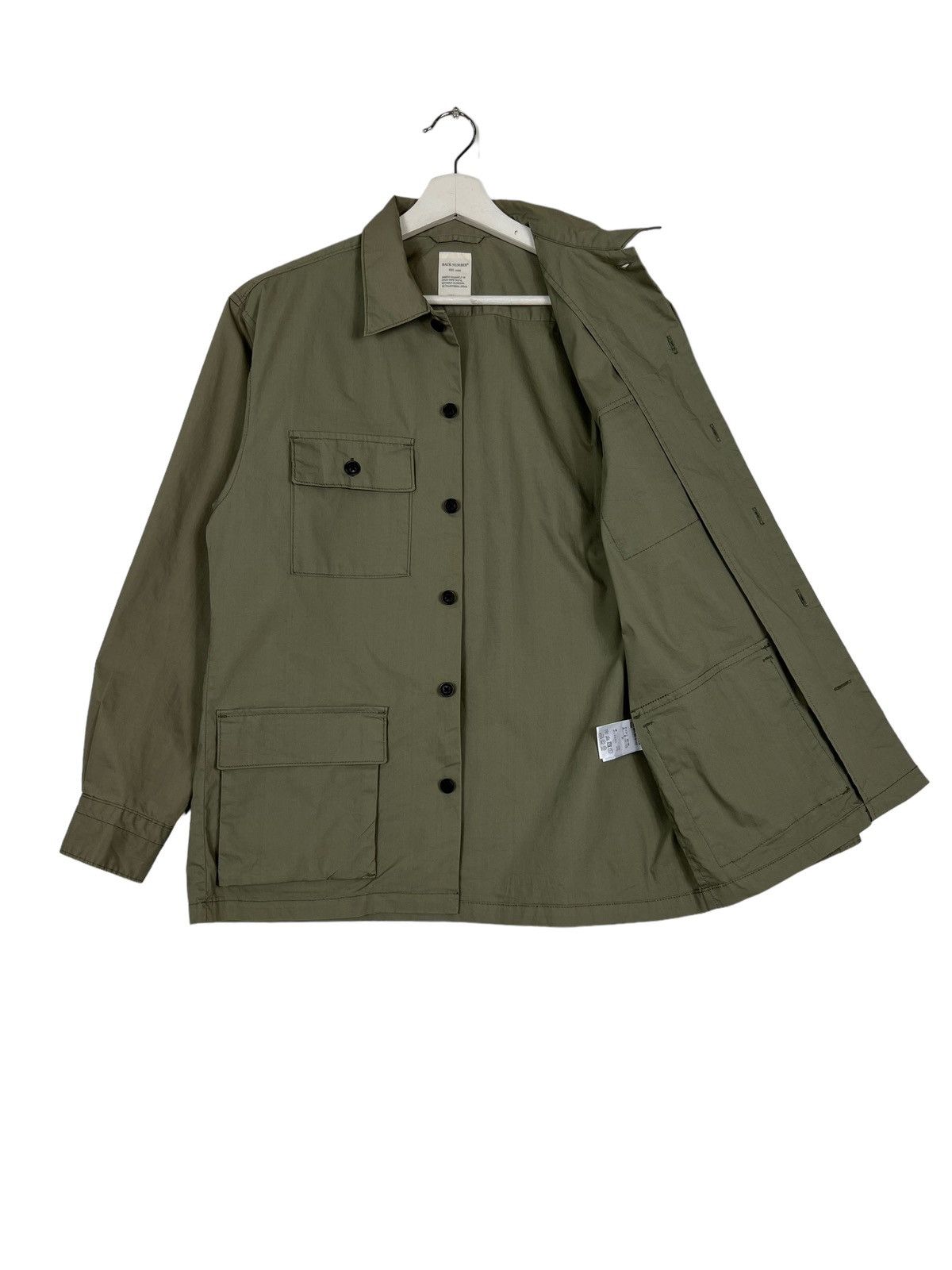 Japanese Brand 🔥 BACK NUMBER MILITARY STYLE JACKET Size US M / EU 48-50 / 2 - 9 Thumbnail