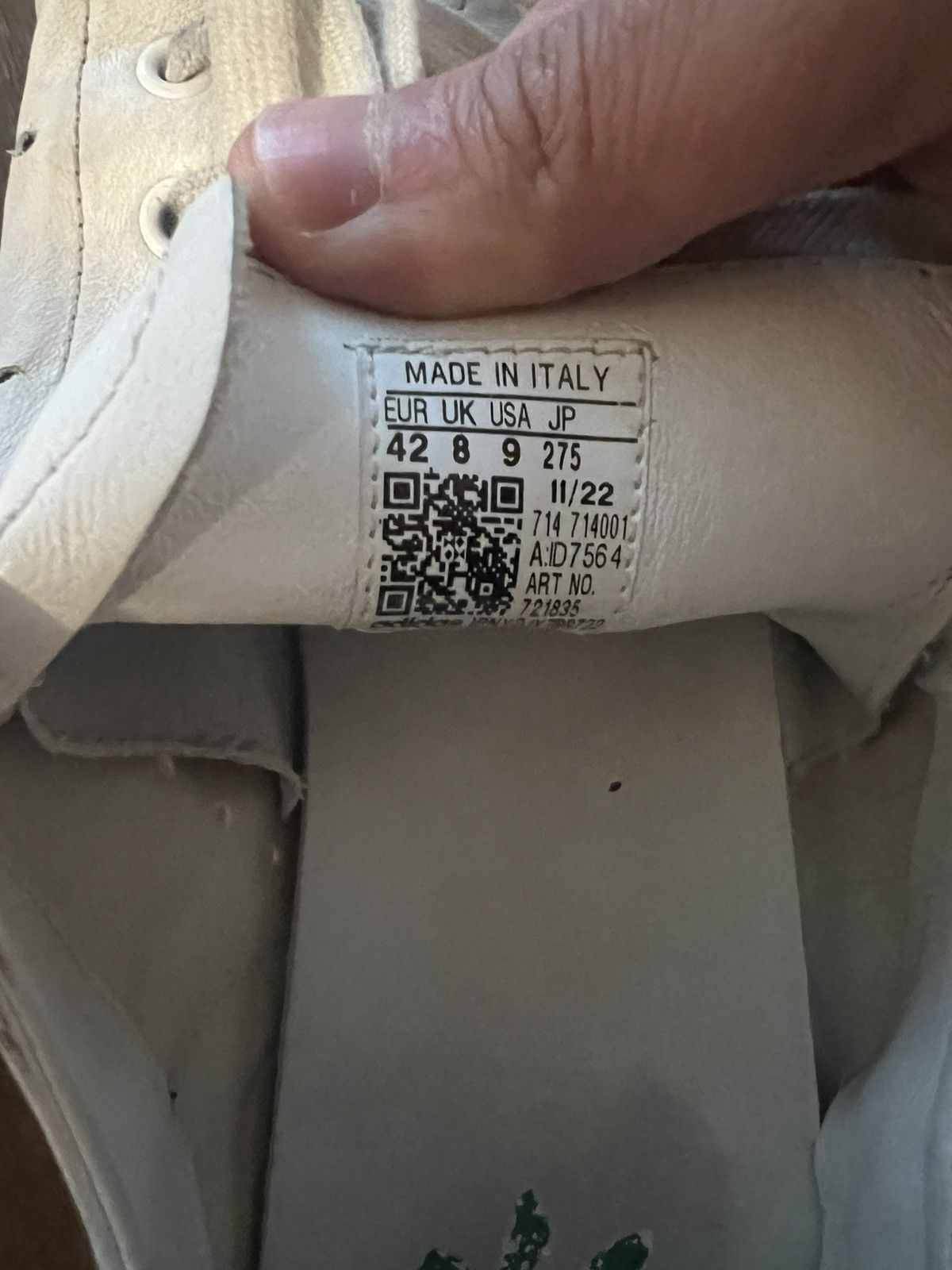Adidas × Balenciaga Balenciaga Adidas Stan Smith Size US 9 / EU 42 - 5 Thumbnail