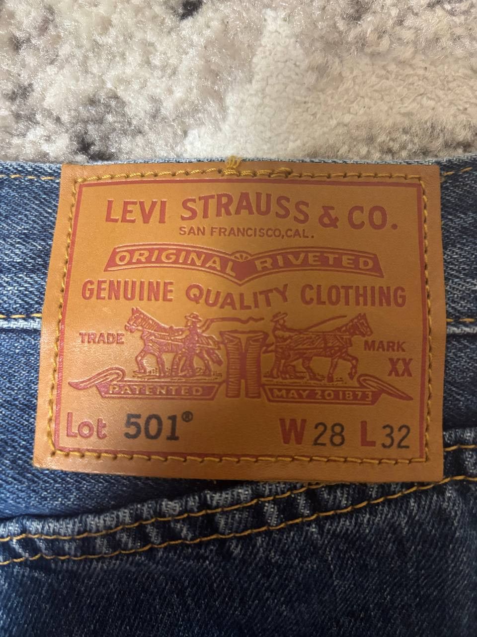 Levi's Vintage Levi's Premium 501 Blue Jeans 80's and 90's unisex Size US 28 / EU 44 - 8 Thumbnail