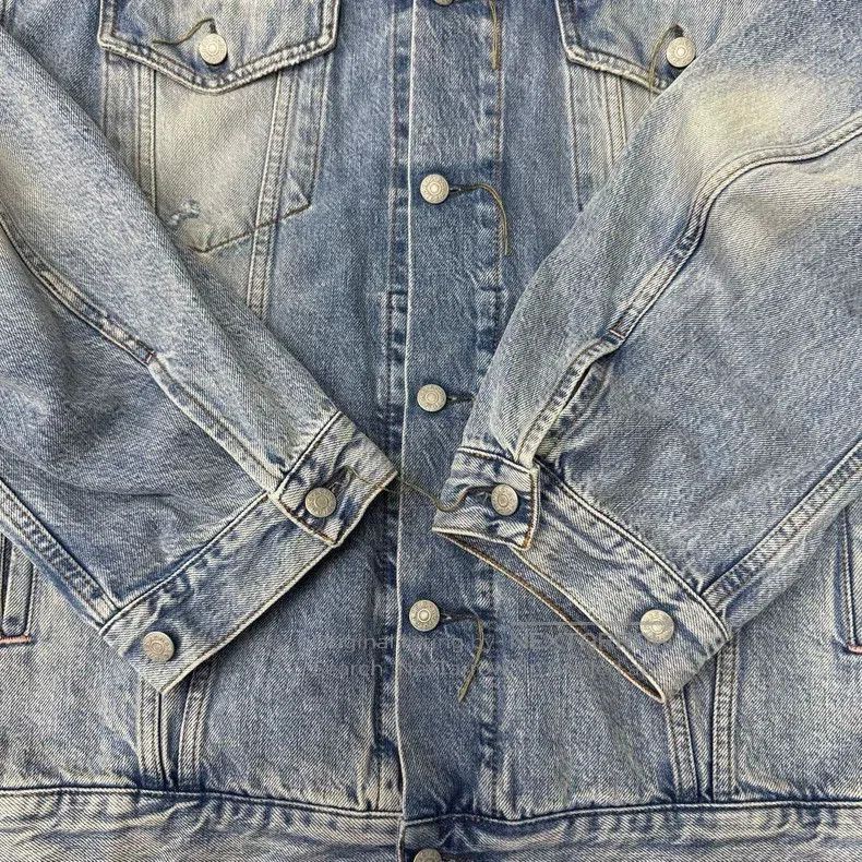 Acne Studios Acne Studios Washed Denim Jacket. Size US XS / EU 42 / 0 - 2 Thumbnail