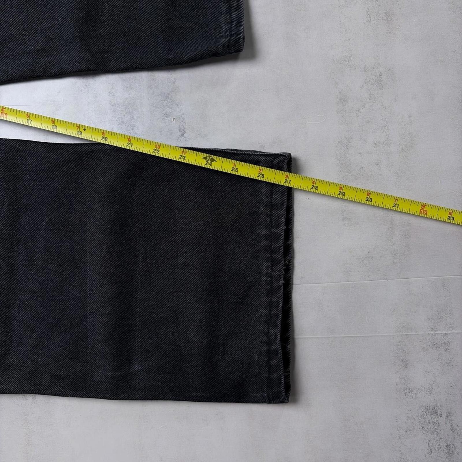 Levi's Vintage Washed Black Levi’s 501 Straight Denim Jeans Size US 38 / EU 54 - 7 Thumbnail