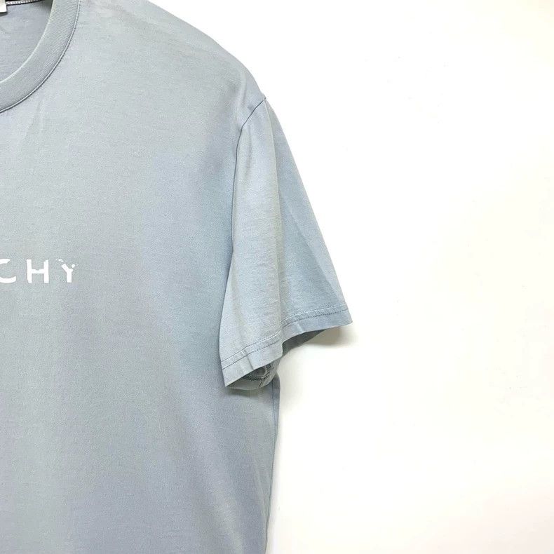 Givenchy Givenchy Mist Blue Short-Sleeve T-Shirt Size US XXL / EU 58 / 5 - 6 Thumbnail