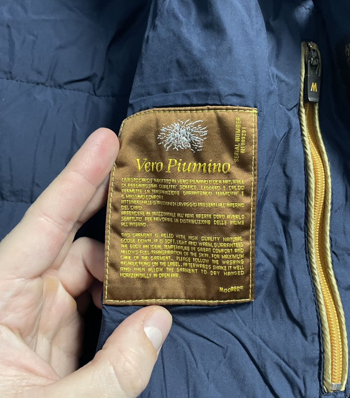 MooRER MooRER Verona Down Quilted Button Ups Designer Jacket Size US L / EU 52-54 / 3 - 11 Thumbnail