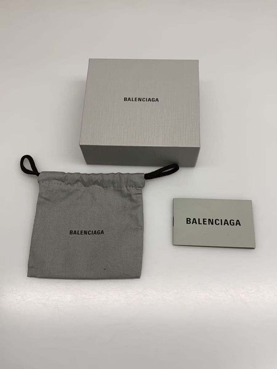 Balenciaga Balenciaga Leather Bi-Fold Wallet Black Size ONE SIZE - 7 Thumbnail
