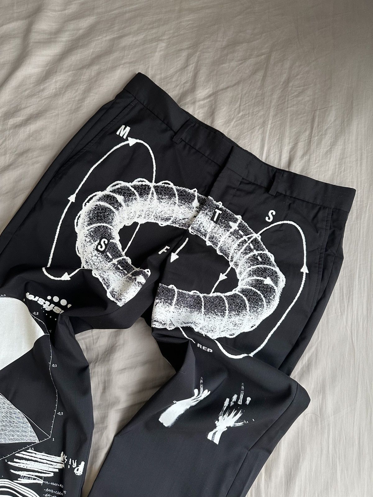 Msftsrep Msftsrep Graphic Trousers Size US 31 - 3 Thumbnail