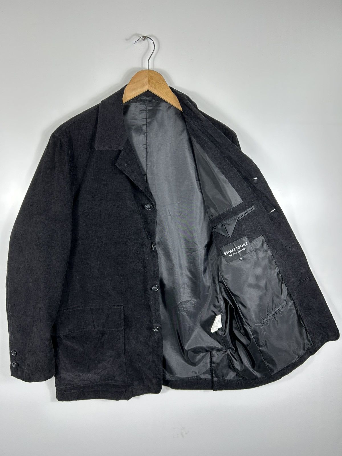 Pierre Cardin × Vintage 🔥Espace Sport By Pierre Cardin Corduroy Button Shirt Jacket Size US M / EU 48-50 / 2 - 8 Thumbnail