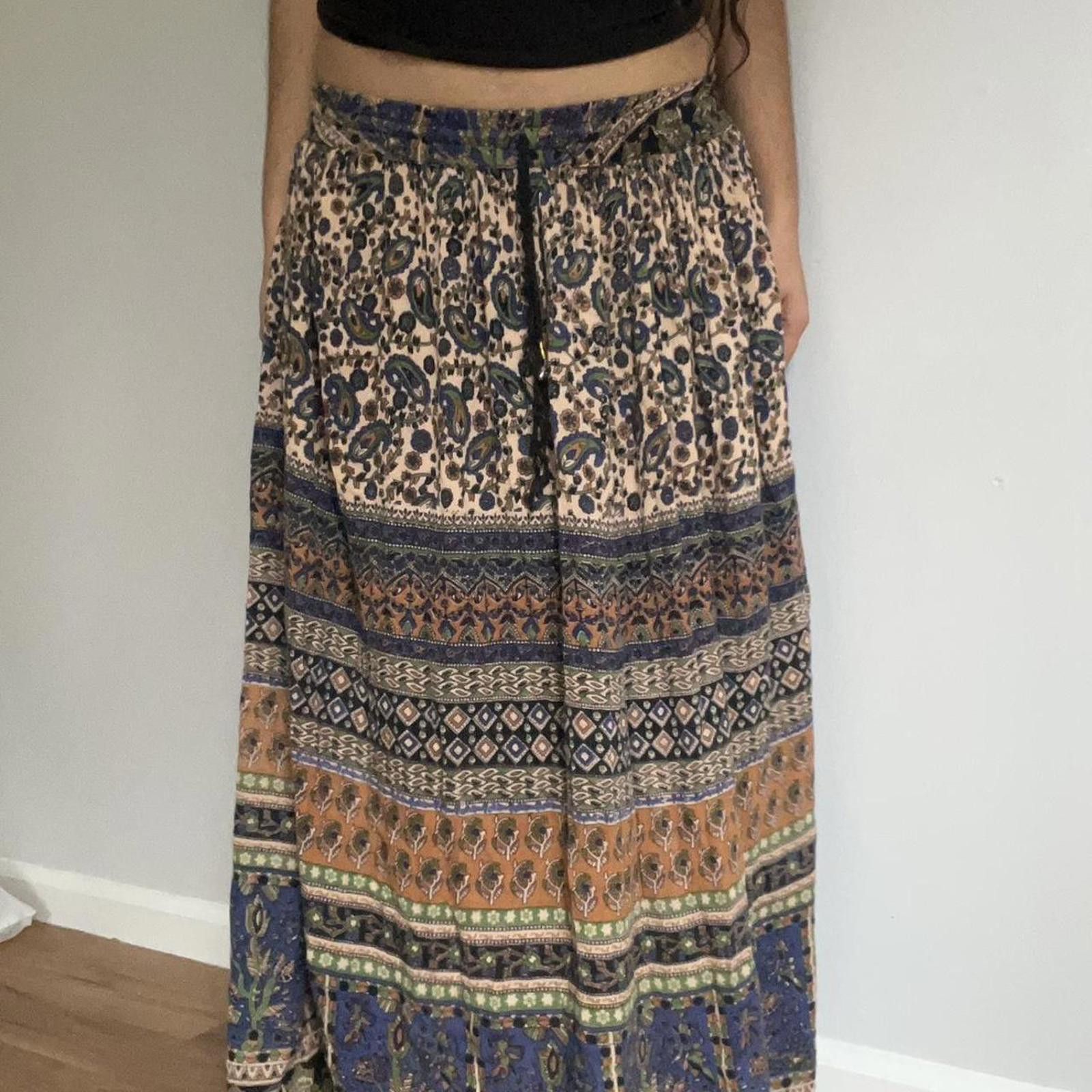 Other Boho multi-coloured maxi skirt #festivalvibes Size 28" / US 6 / IT 42 - 1 Thumbnail